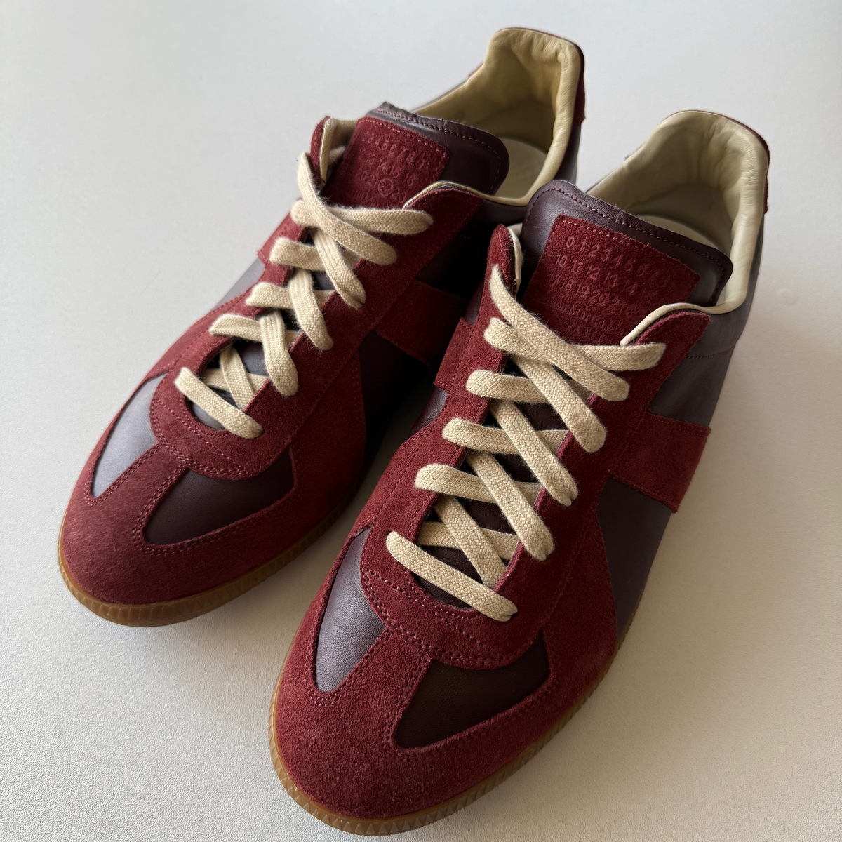 Maison Margiela 2015 Burgundy Oxblood GATs