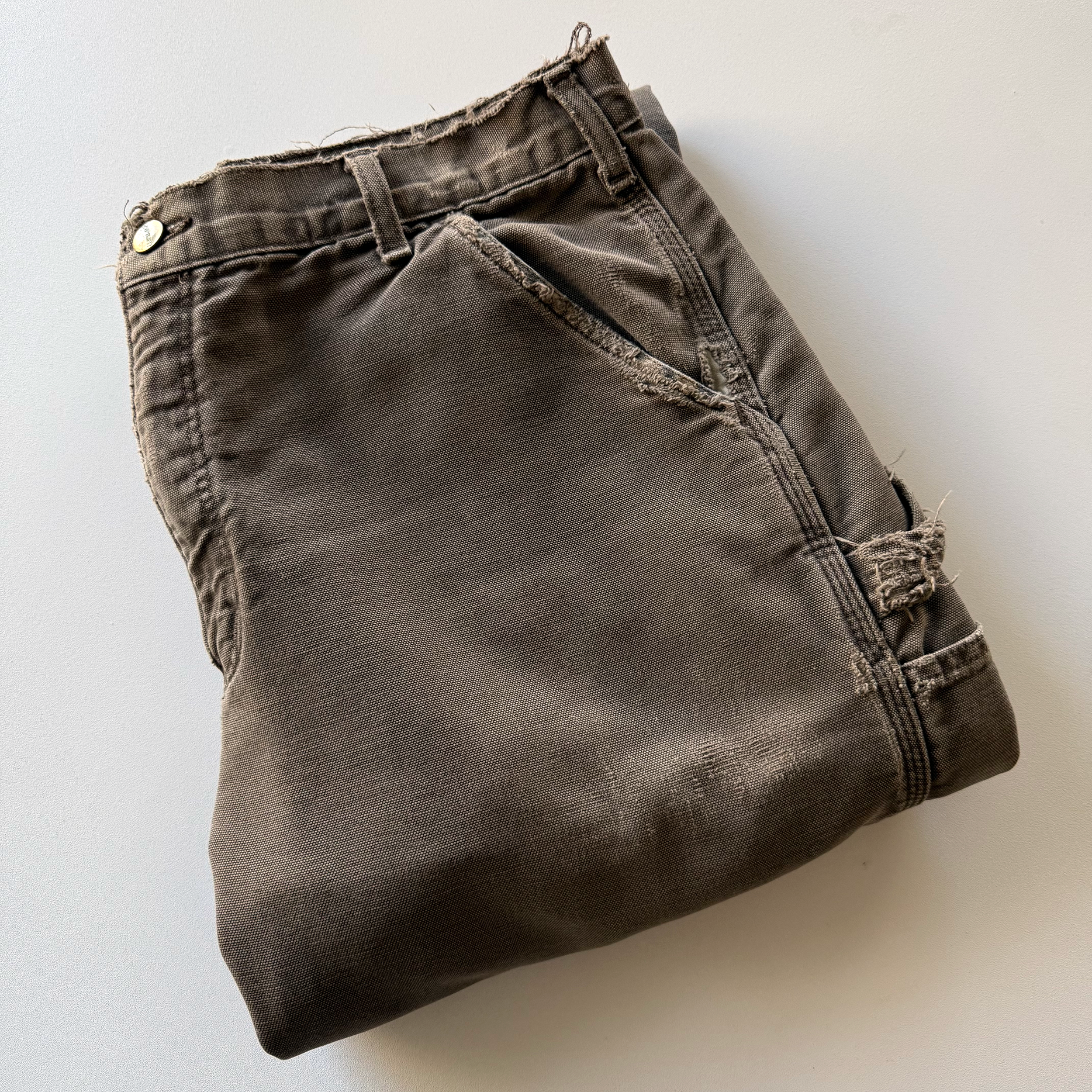 Carhartt 1990s Distressed Blanket Lined Cargo Pants