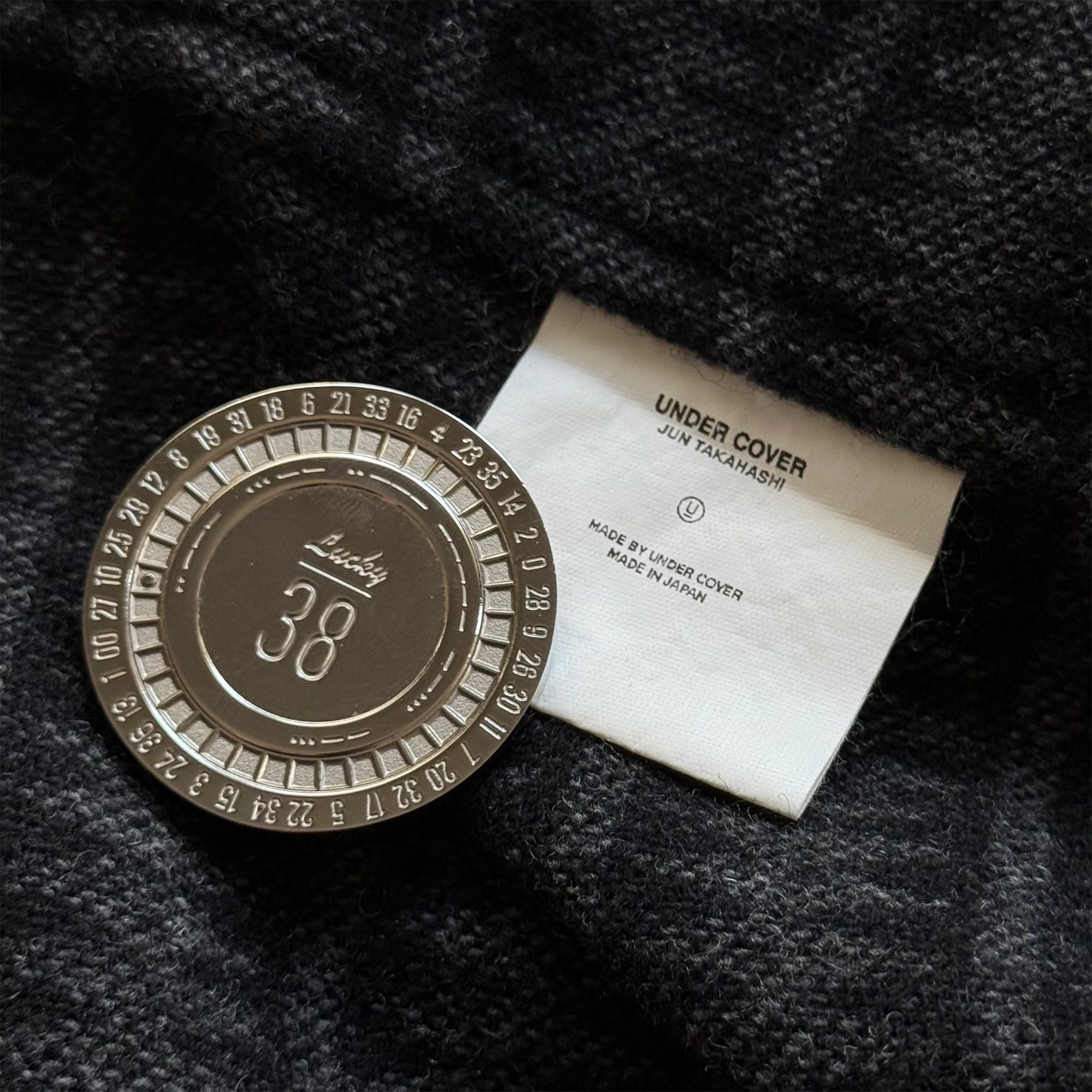 Undercover AW03 Paper Doll Hybrid Reconstructed Denim Chore Jacket