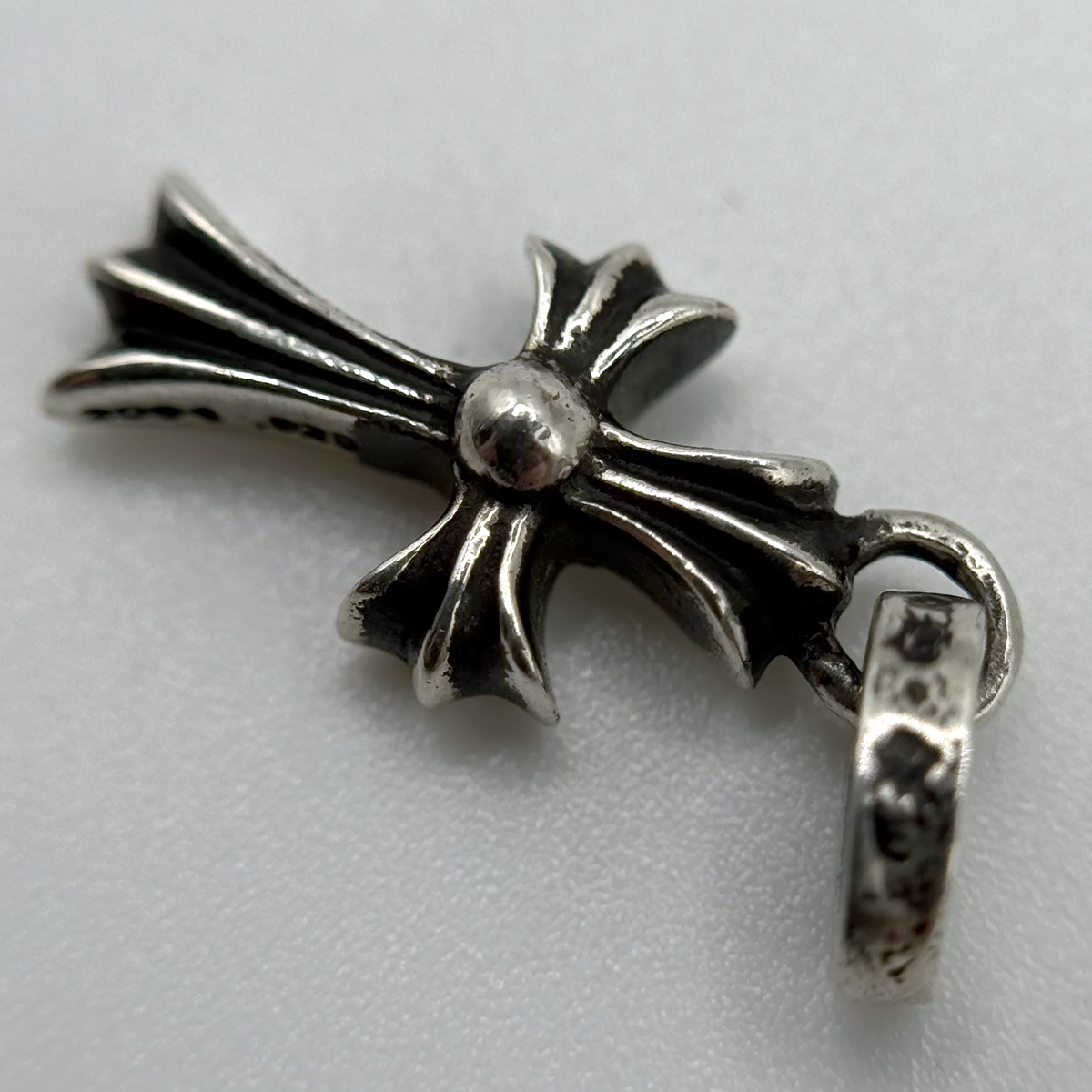 Chrome Hearts Diamond Baby Fat Cross Pendant