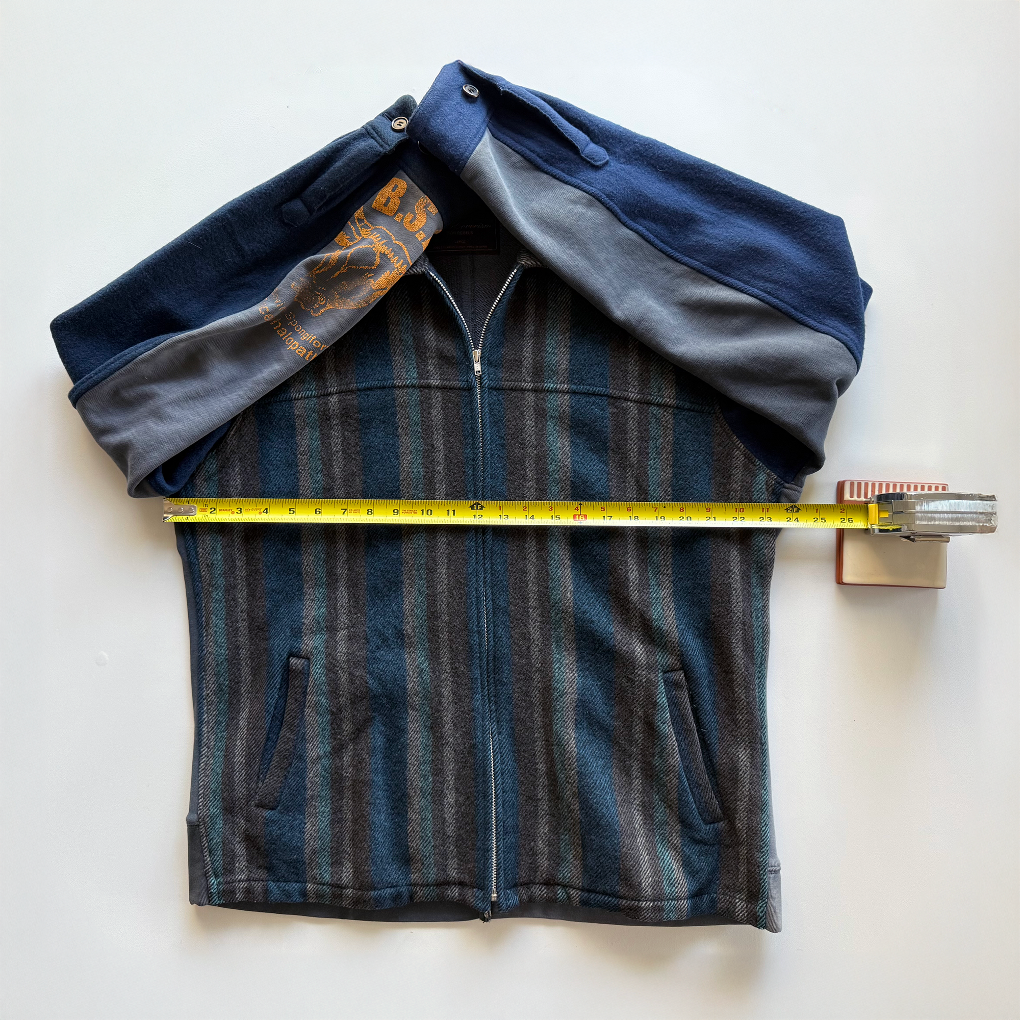 Undercover AW03 Paper Doll Hybrid Reconstructed Wool Jacket