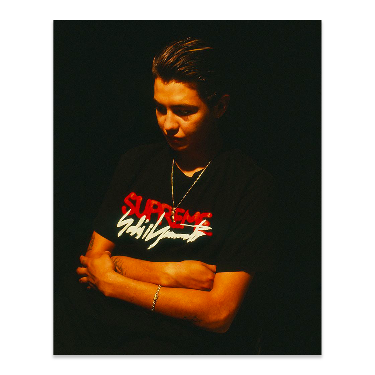 Supreme × Yohji Yamamoto FW20 Logo Tee