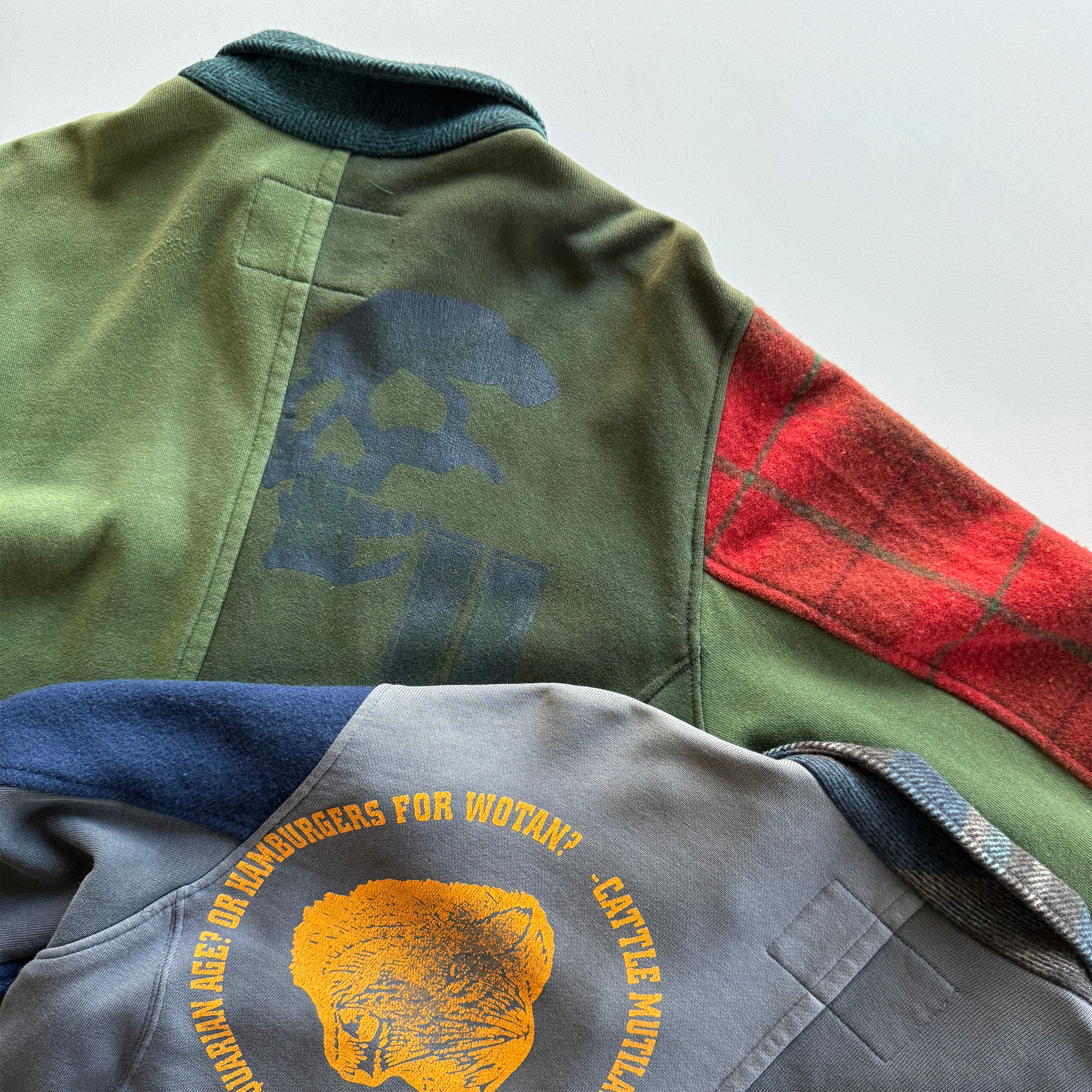 Undercover AW03 Paper Doll Hybrid Reconstructed Wool Jacket