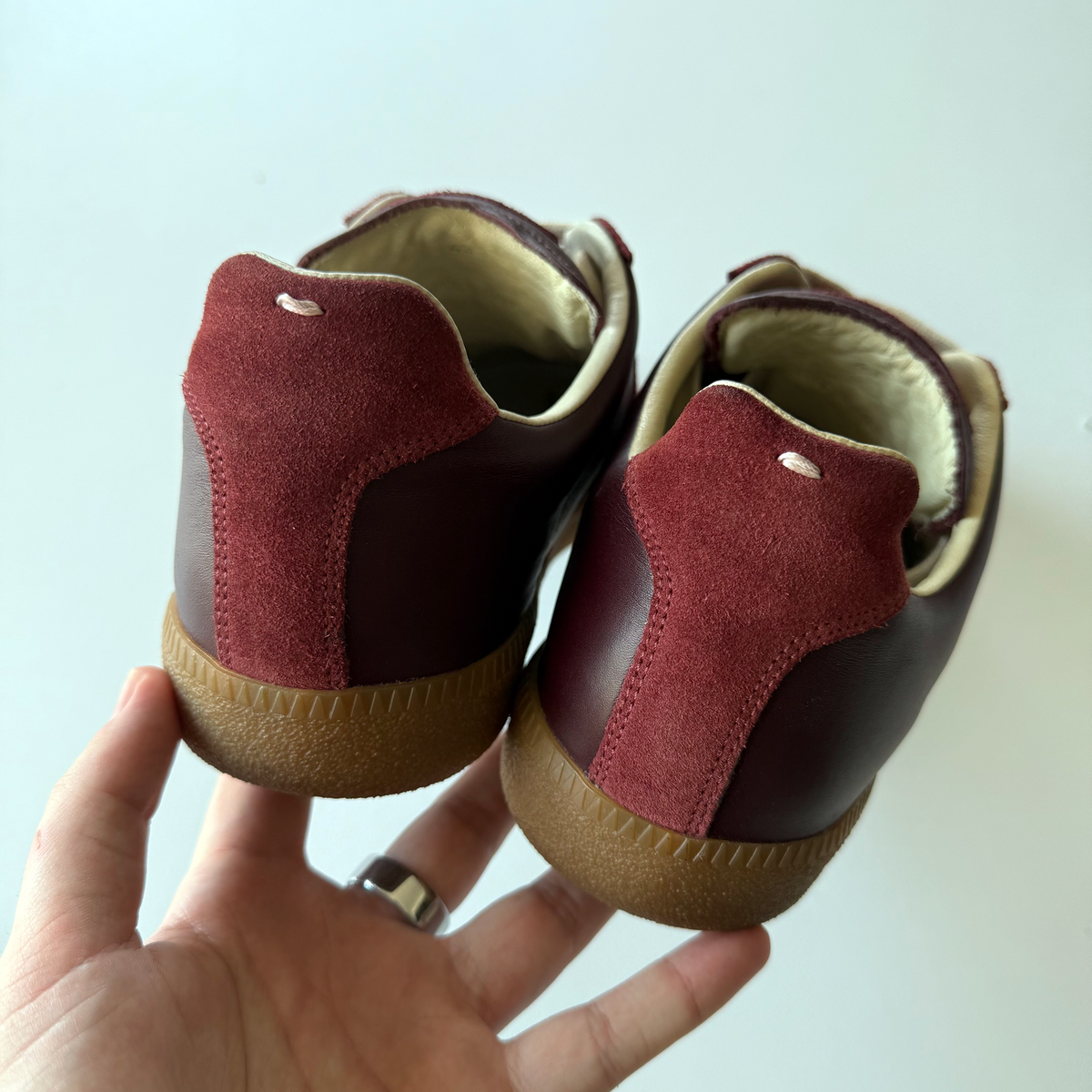 Maison Margiela 2015 Burgundy Oxblood GATs