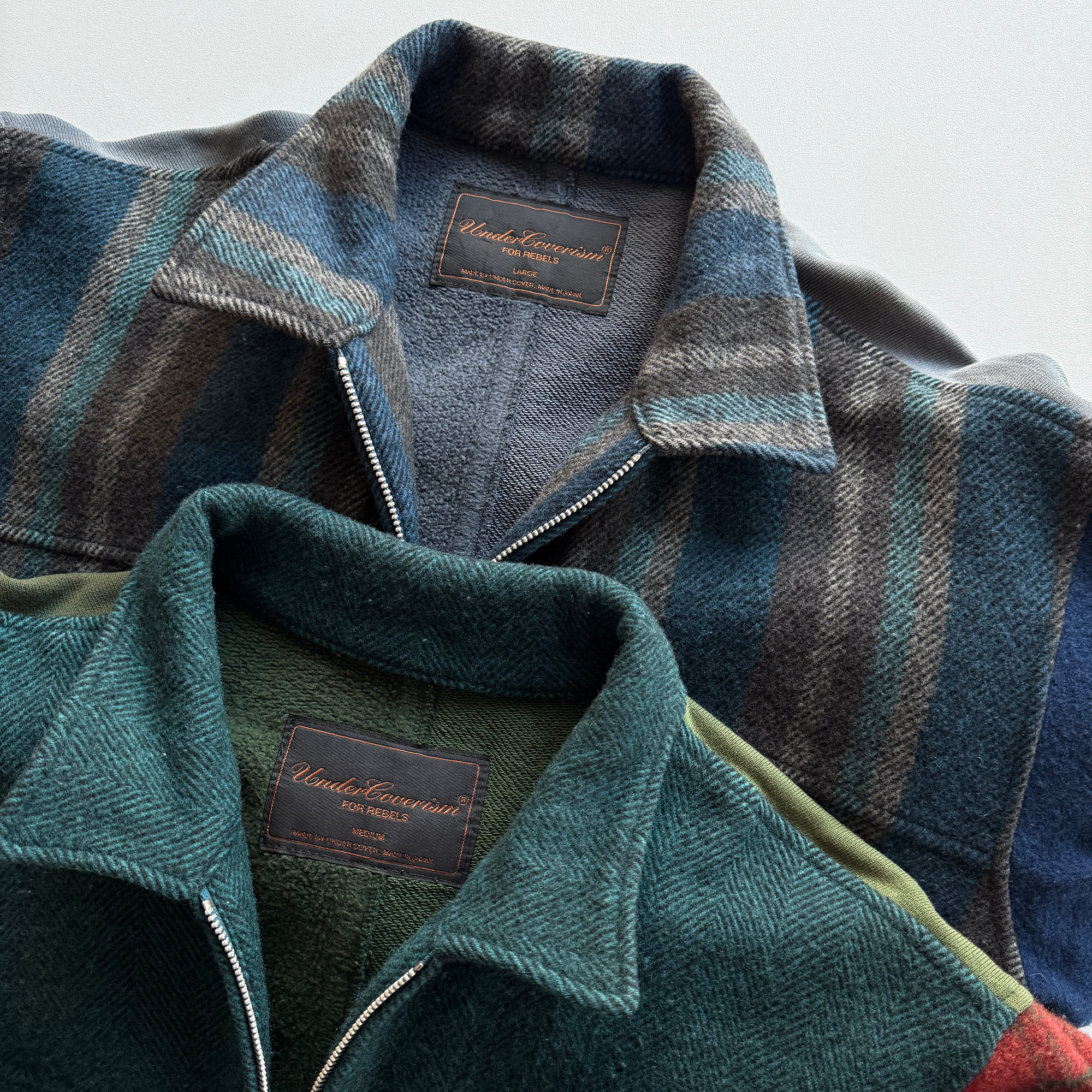 Undercover AW03 Paper Doll Hybrid Reconstructed Wool Jacket