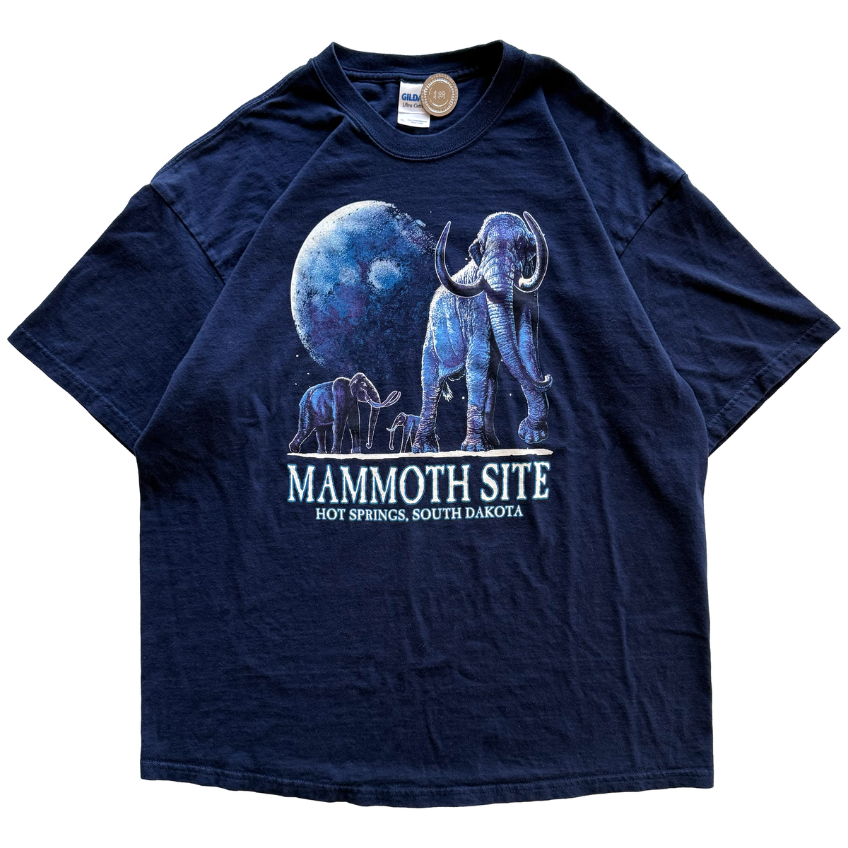 Vintage 2006 Y2K Mammoth Site Museum Souvenir Tee