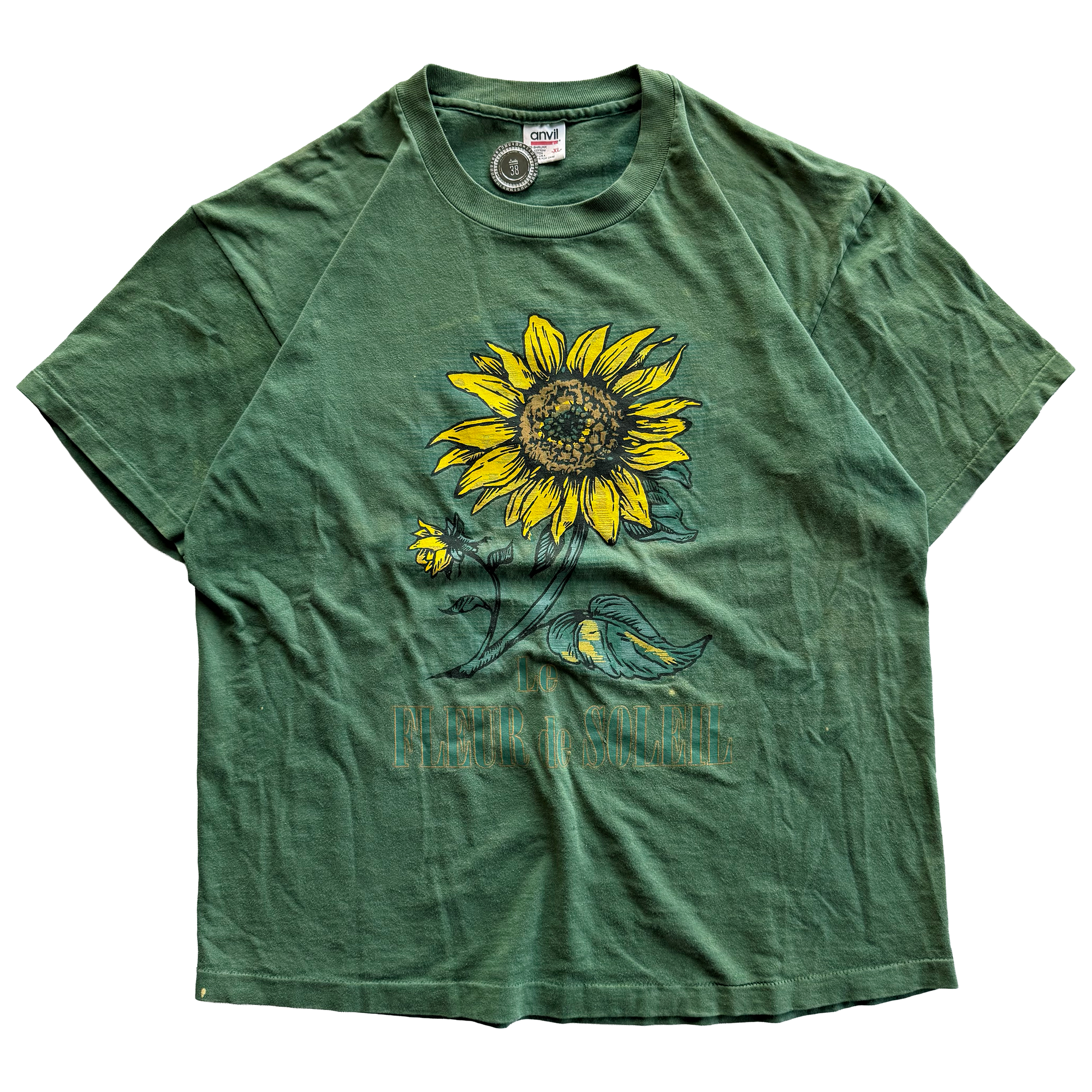 Vintage 1993 Sunflower "Le Fleur De Soleil" Tee