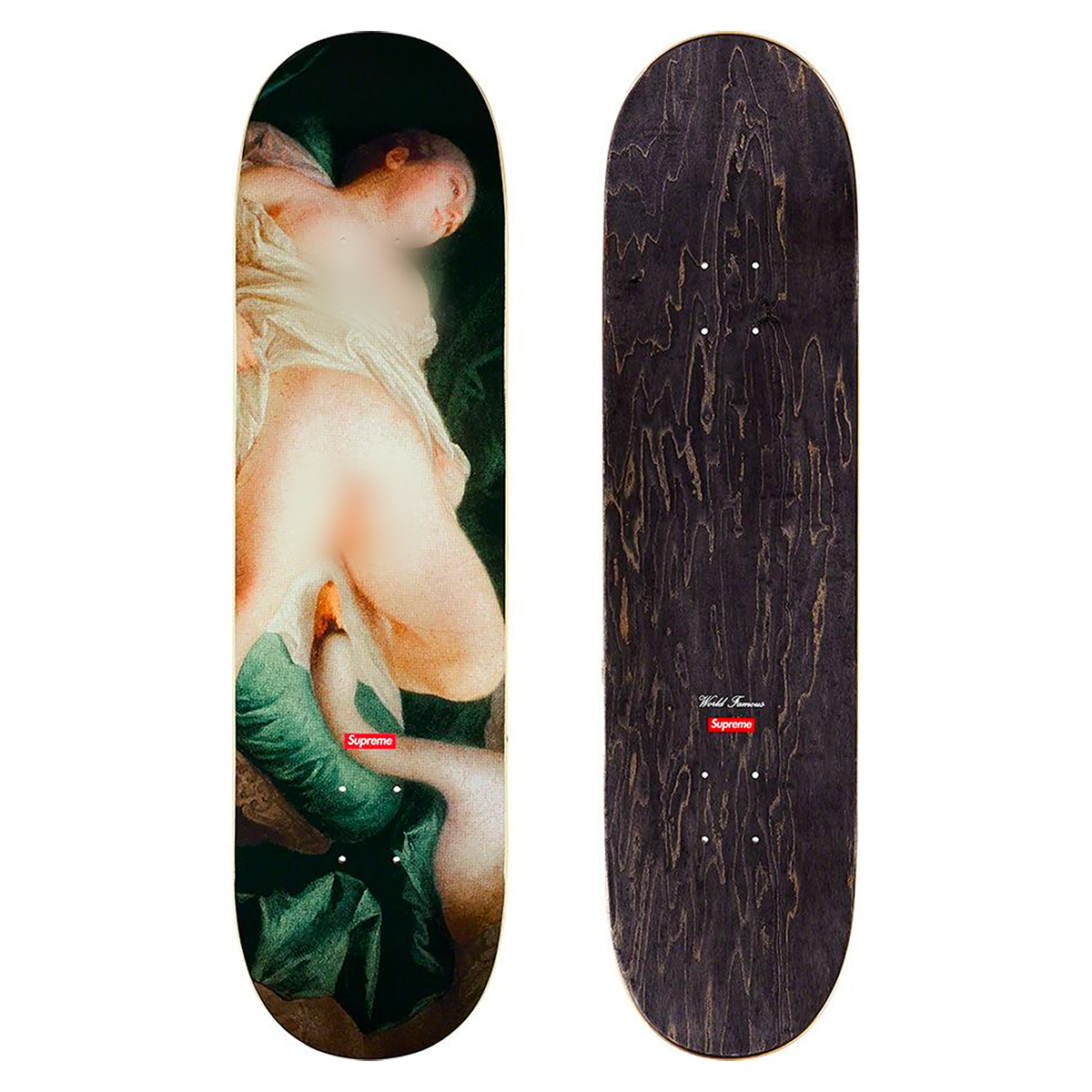 Supreme SS19 Leda and the Swan Skateboard Deck