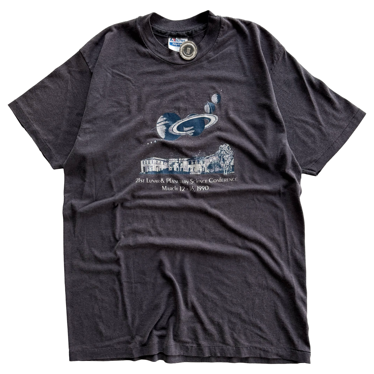 Vintage 1990 21st Lunar & Planetary Science Conference Tee