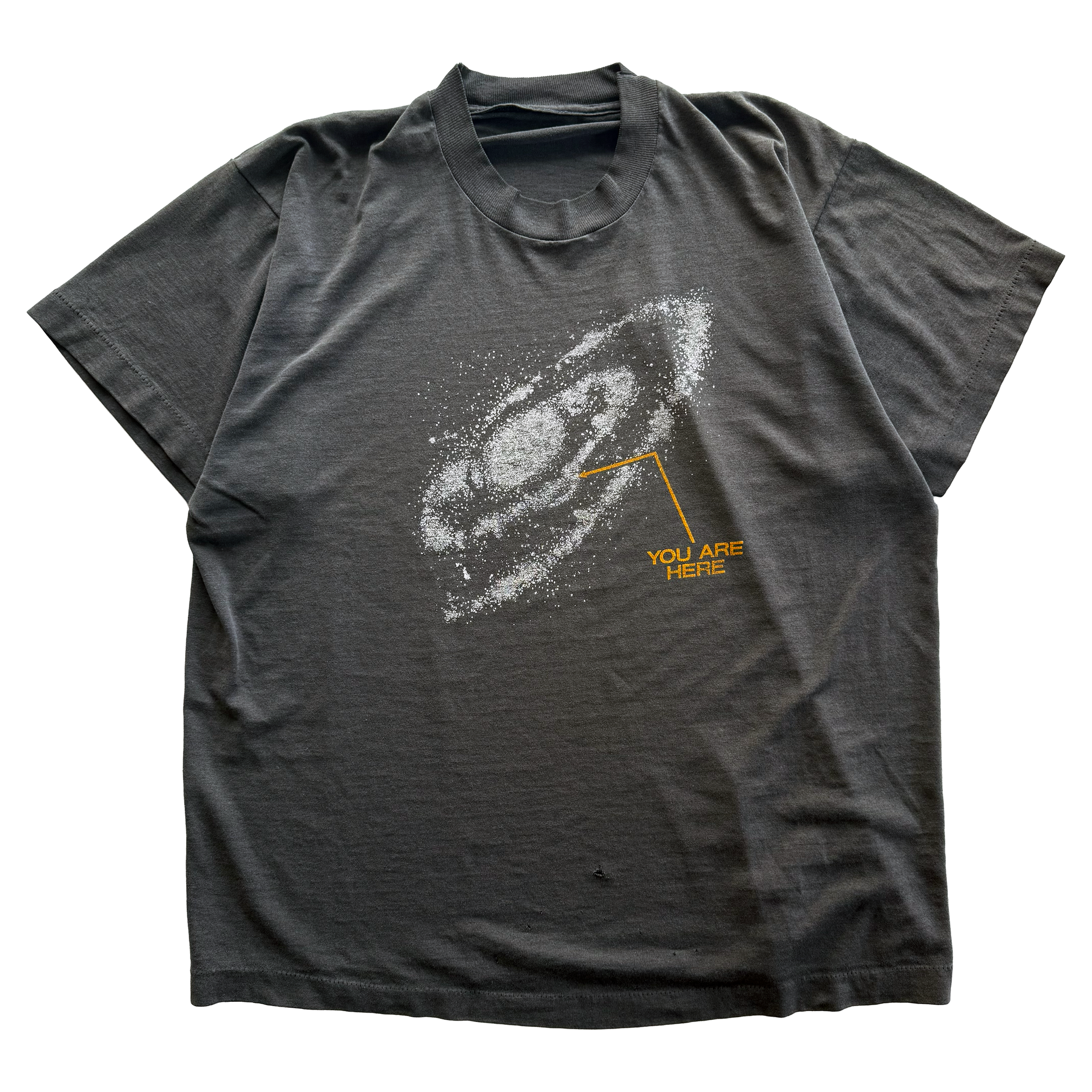 Vintage 1990s NASA You Are Here Galaxy Solar System Tee