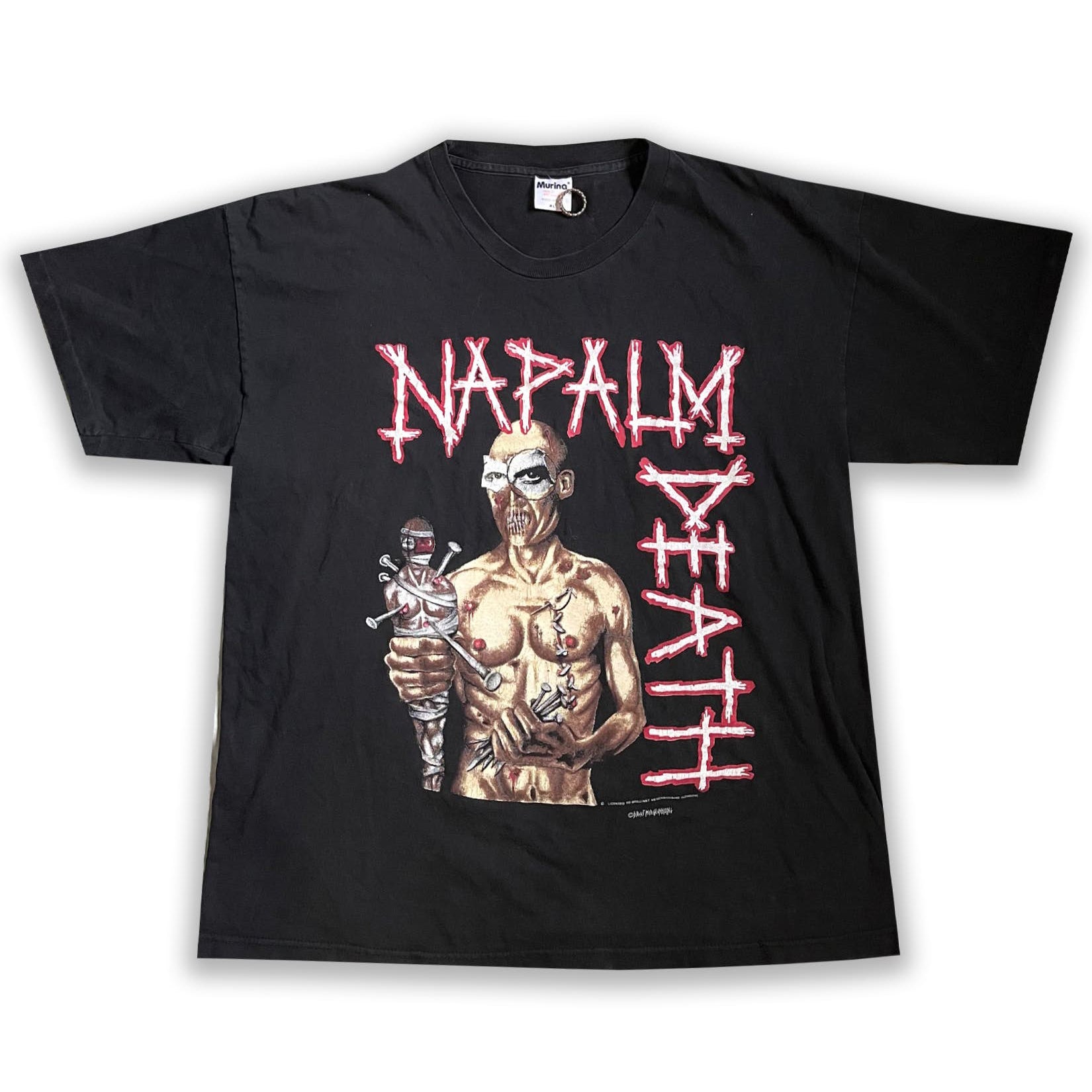 Vintage 1990s Napalm Death Tee
