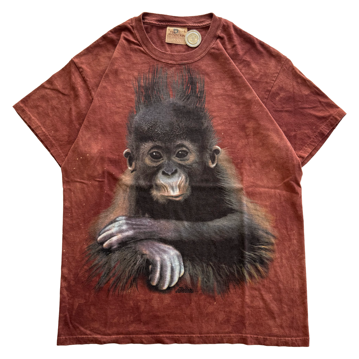 Vintage 1998 Baby Monkey Orangutan Tee