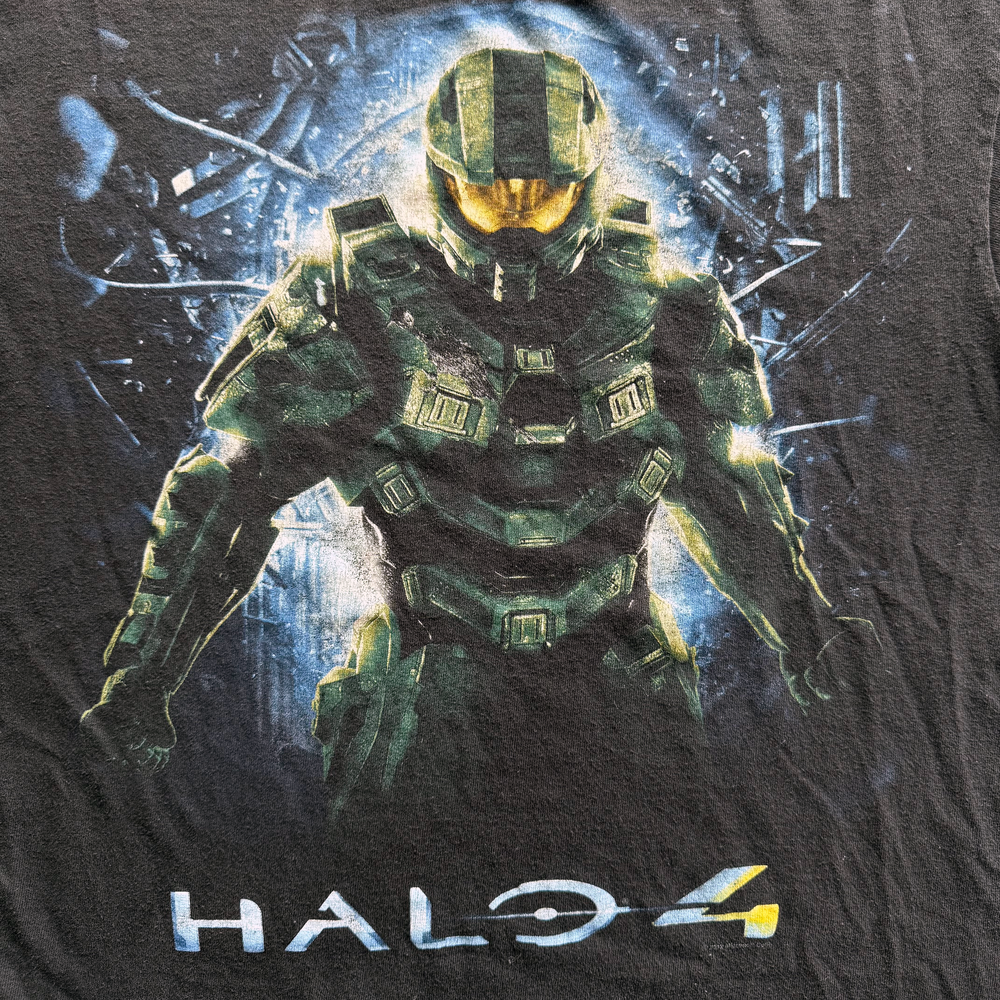 Vintage 2012 Halo 4 Master Chief Promo Tee