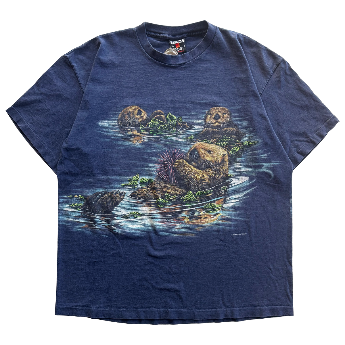 Vintage 1994 Sea Otters Nature Tee