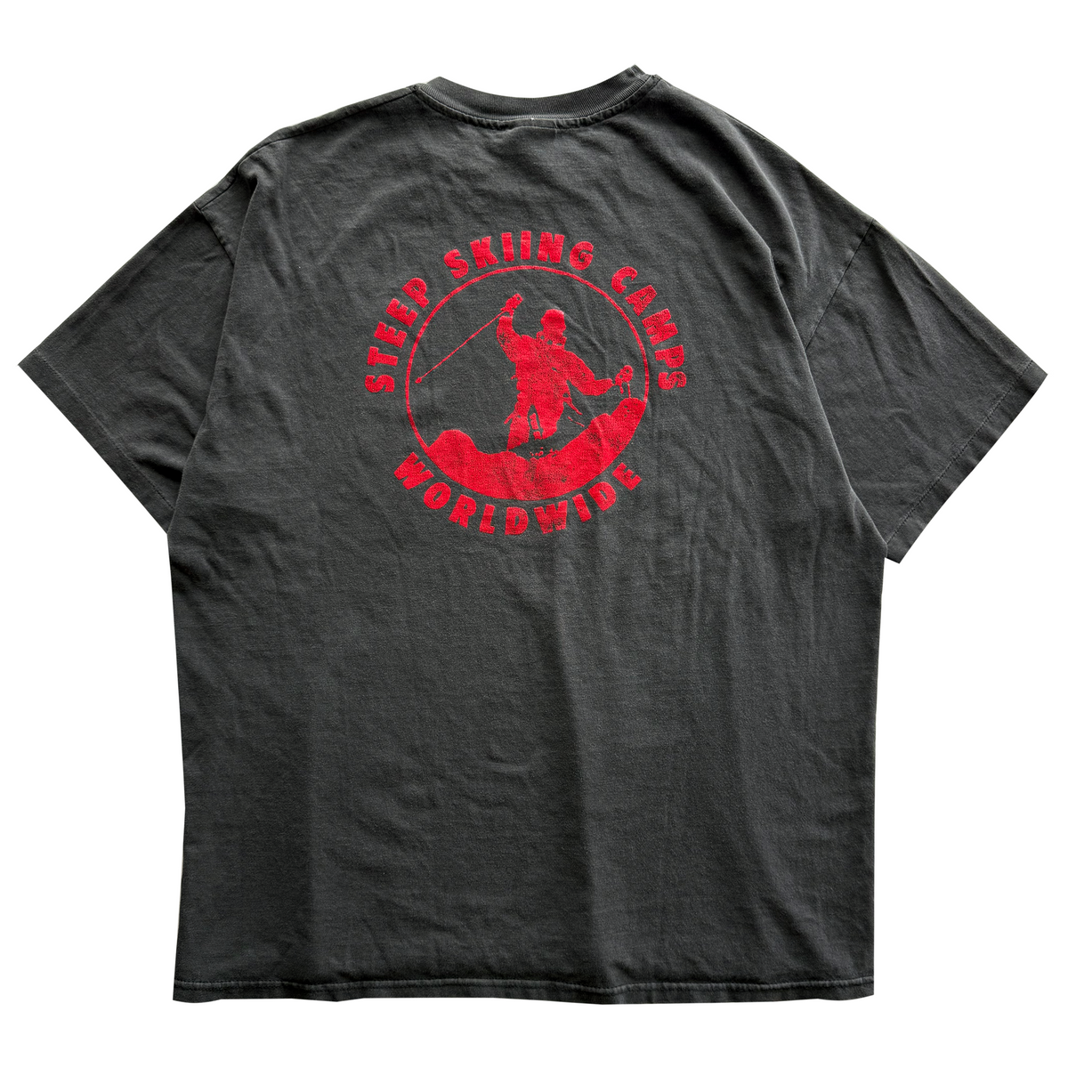 Vintage 1990s Steep Skiing Camps Jackson Hole Wyoming Tee