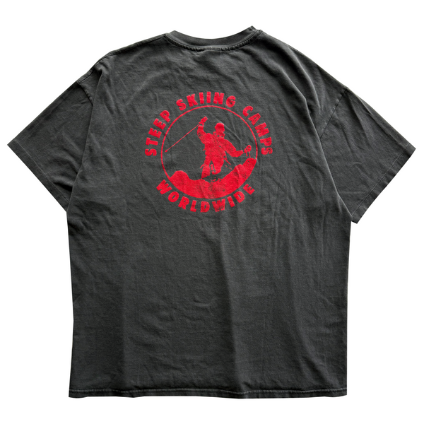 Vintage 1990s Steep Skiing Camps Jackson Hole Wyoming Tee