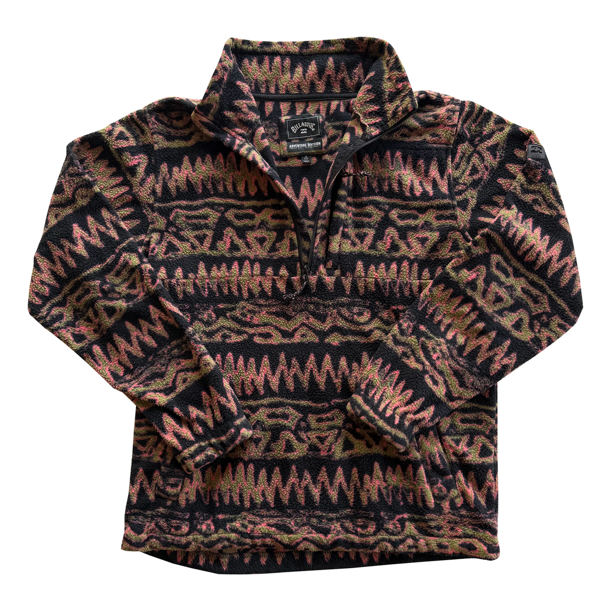 Vintage 2000s Billabong Boundary Quarter Zip Fleece Sweatshirt