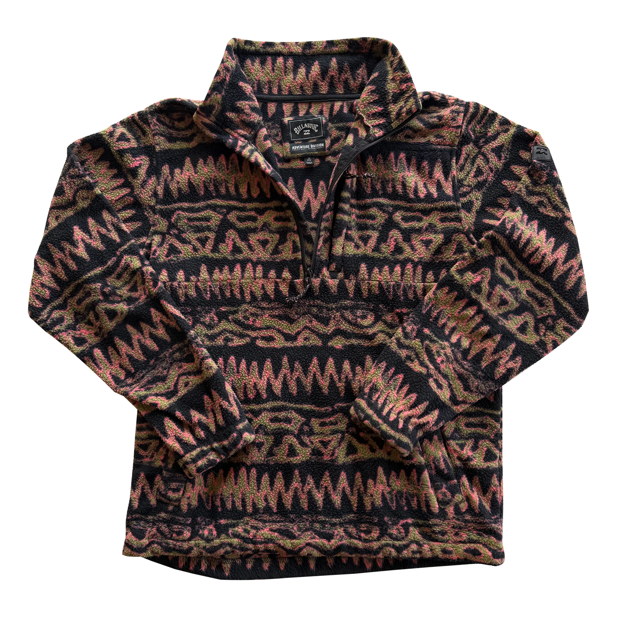 Vintage 2000s Billabong Boundary Quarter Zip Fleece Sweatshirt