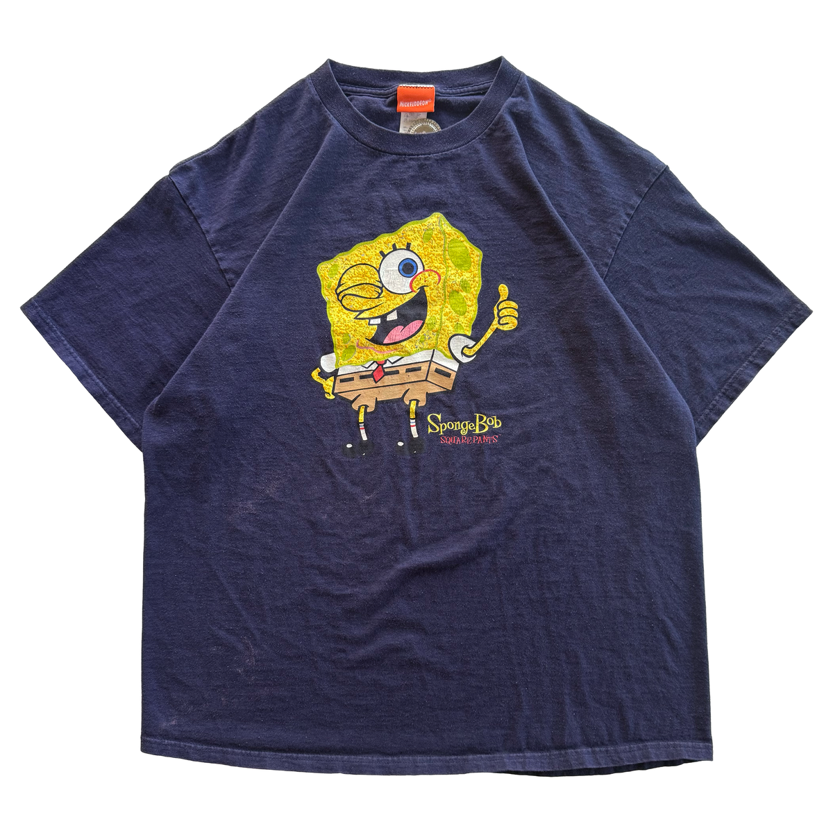 Vintage 2002 SpongeBob SquarePants Thumbs Up Tee