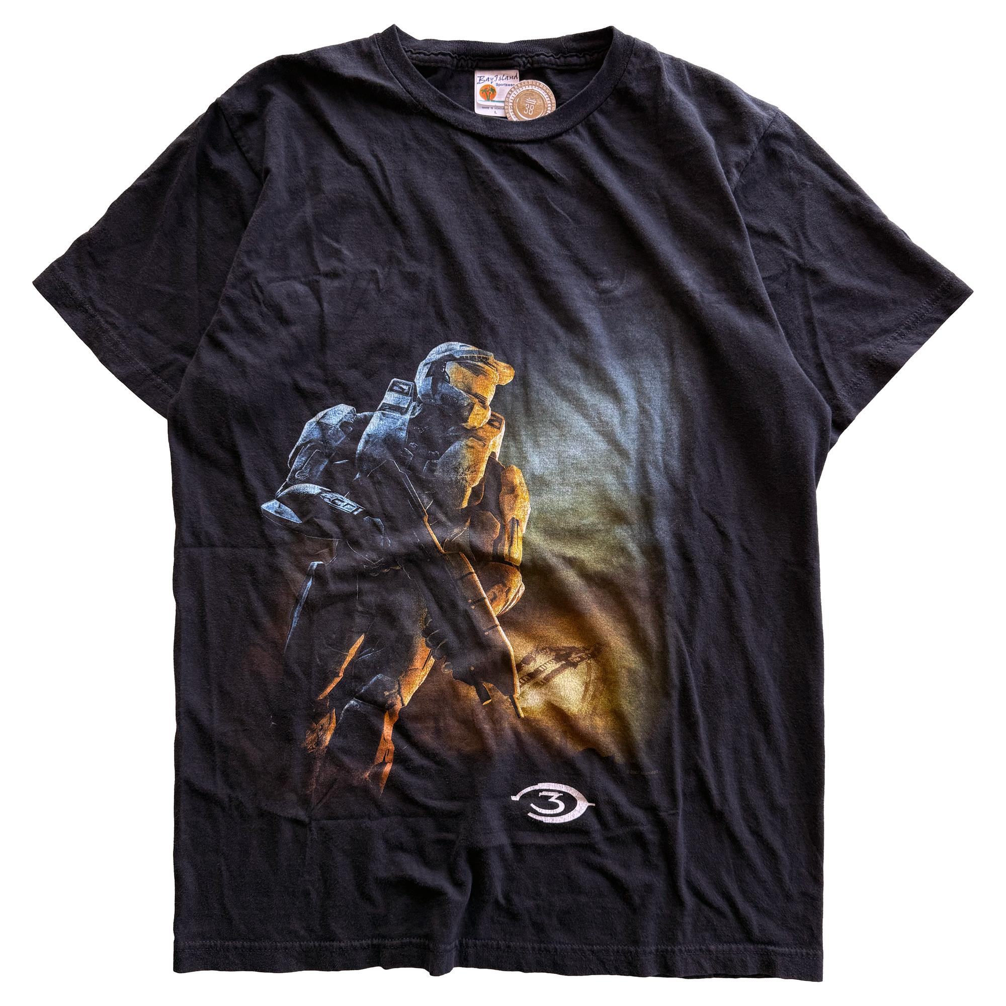 Vintage 2007 Halo 3 Master Chief Cover Art Tee