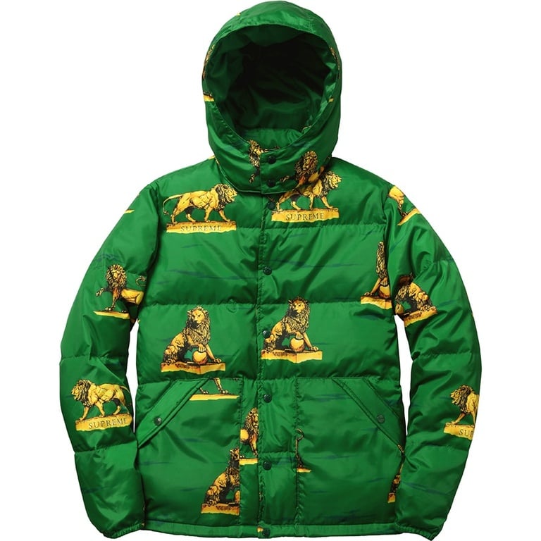 Supreme FW13 Lions Puffy Jacket