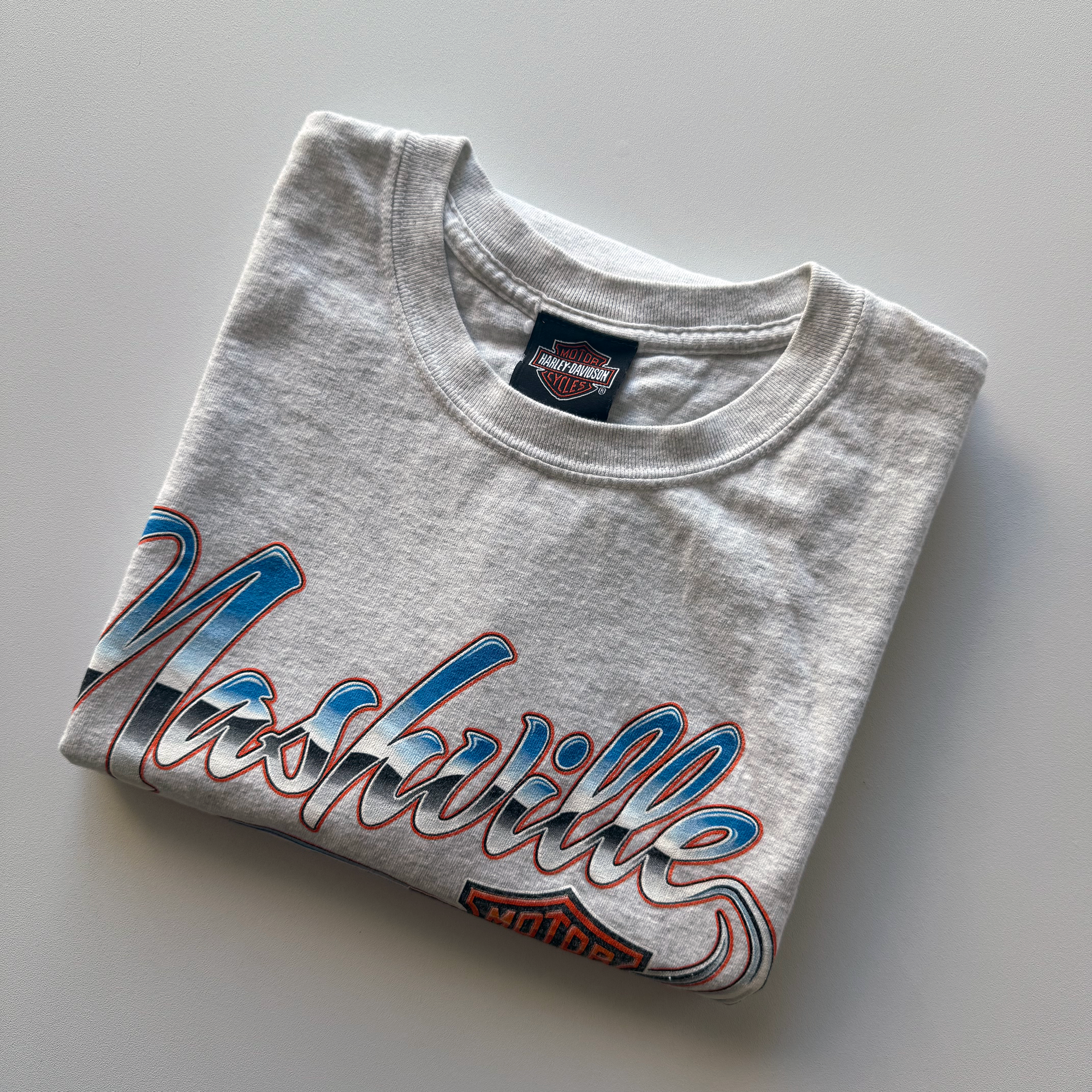 Vintage 2013 Harley Davidson Nashville Music City Tee