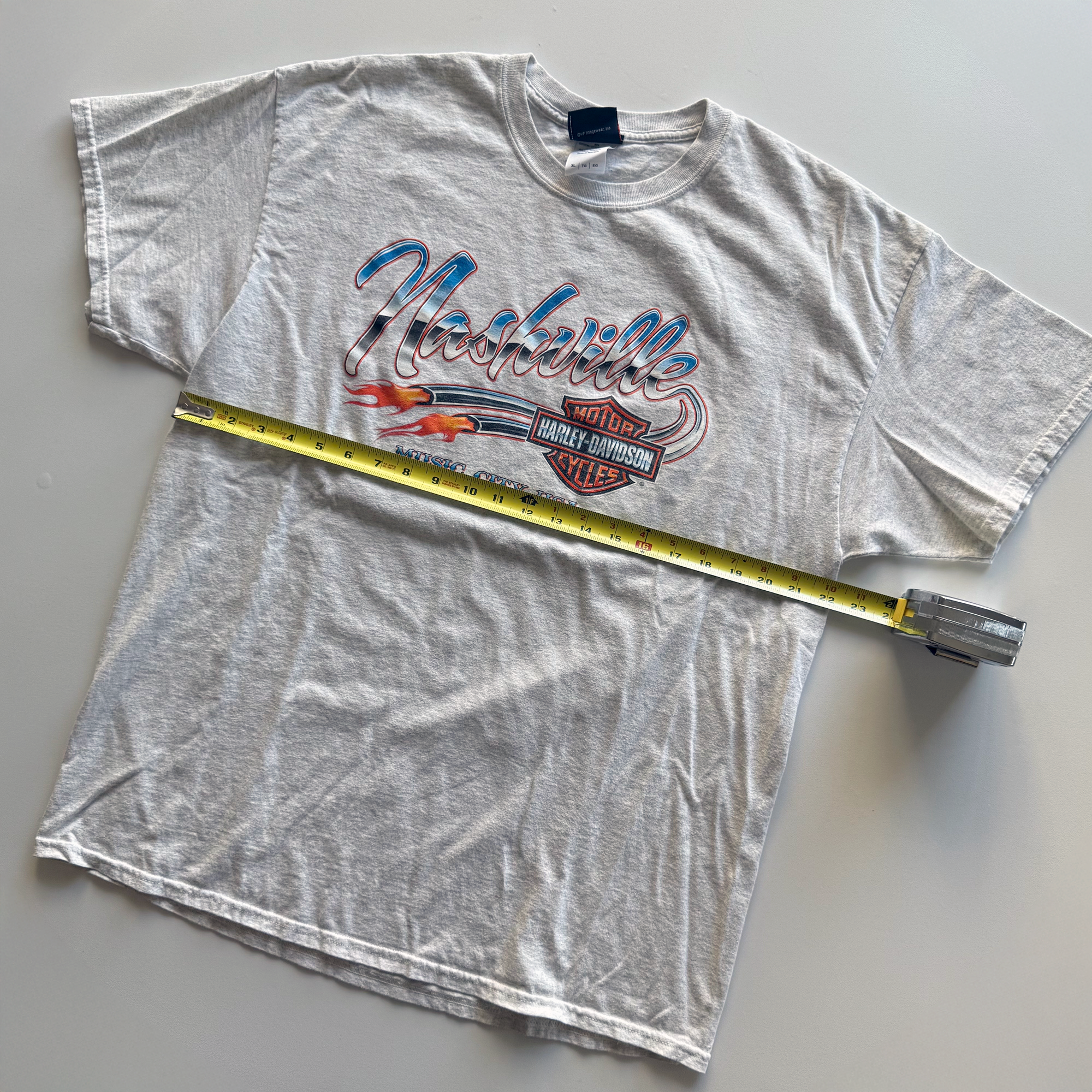 Vintage 2013 Harley Davidson Nashville Music City Tee