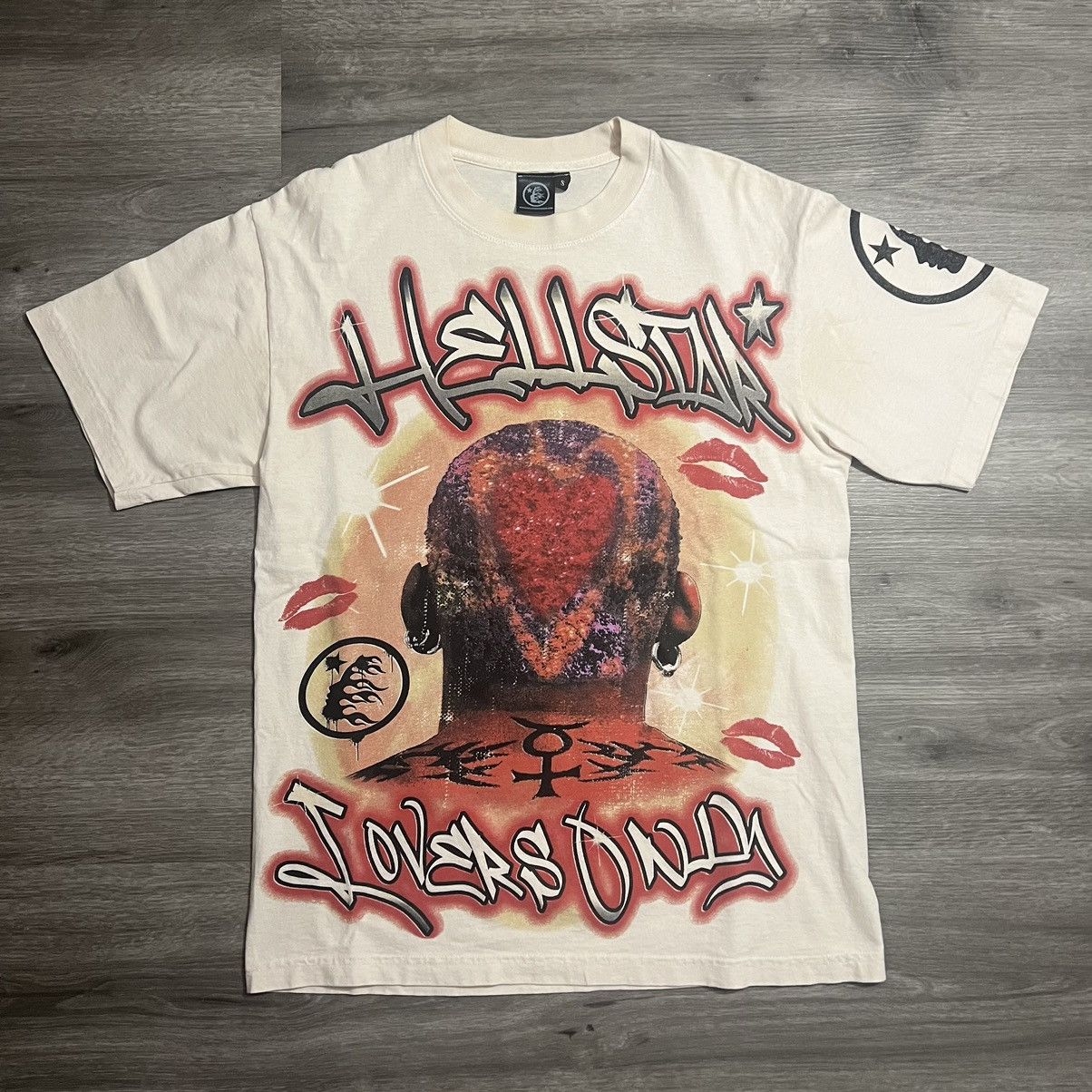 Hellstar Dennis Rodman Lovers Only Valentines Tee