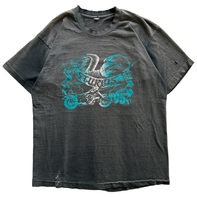 Vintage 1995 Sturgis Black Hills Rally Motorcycle Fader Tee