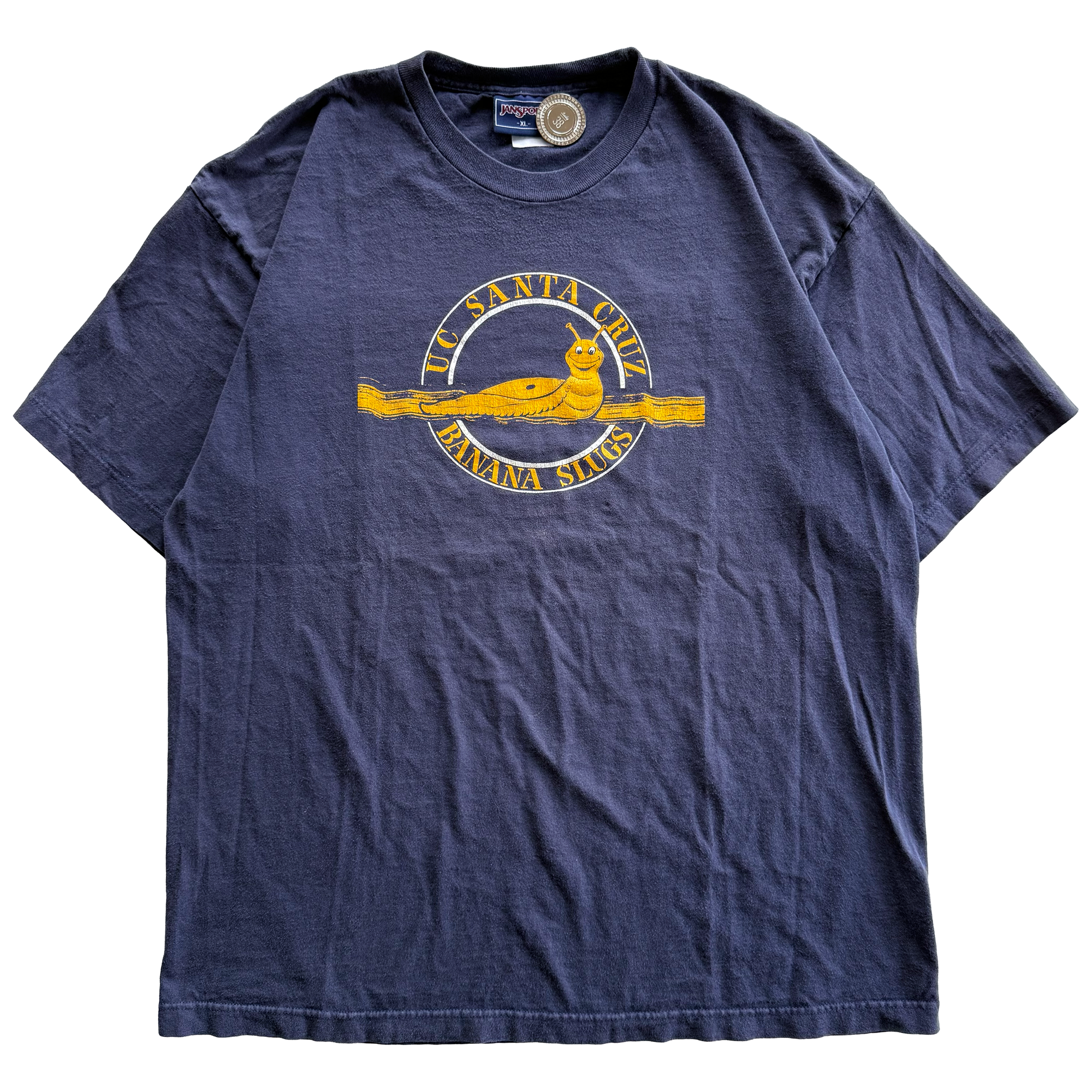Vintage 2000s UC Santa Cruz Banana Slugs Slimed Tee