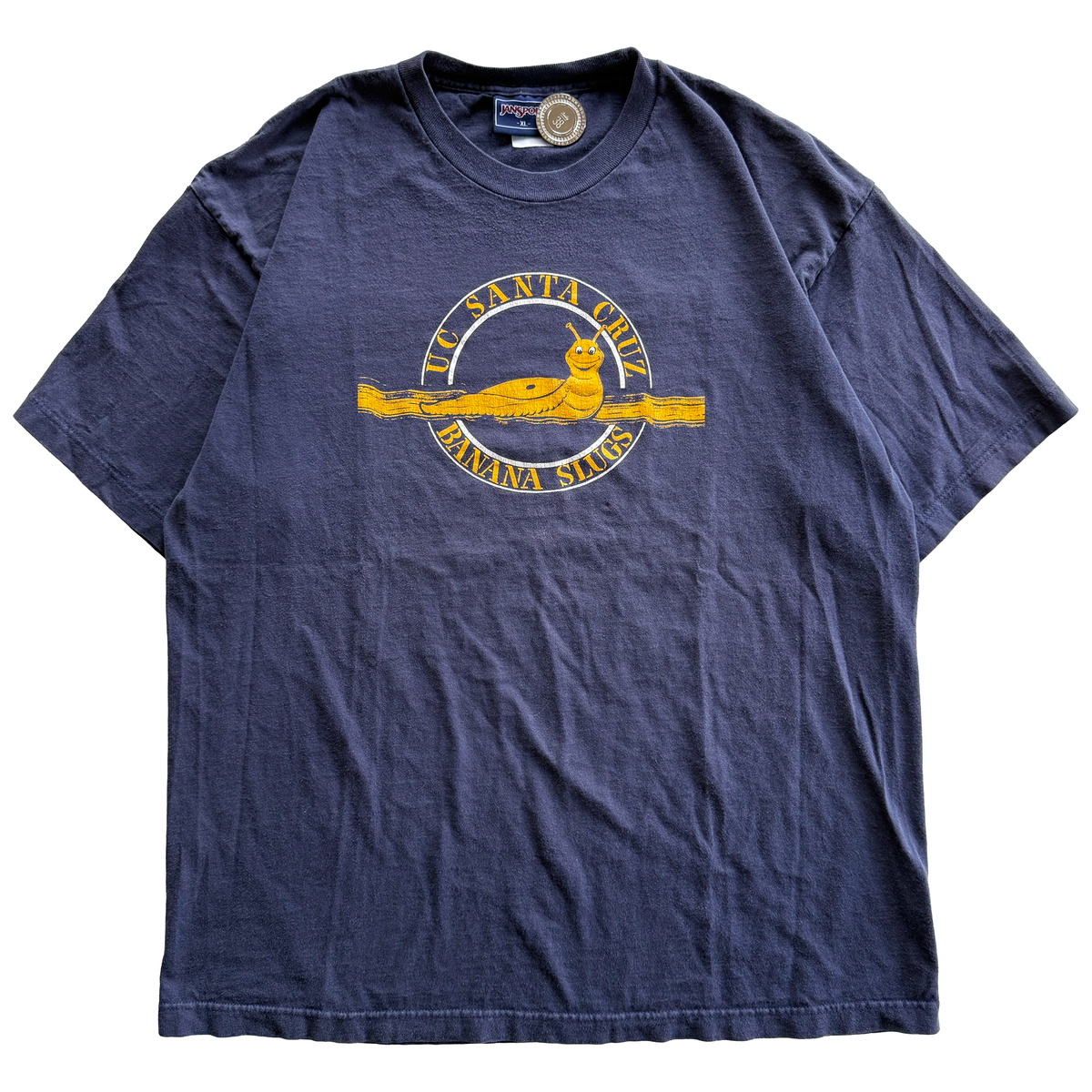 Vintage 2000s UC Santa Cruz Banana Slugs Slimed Tee