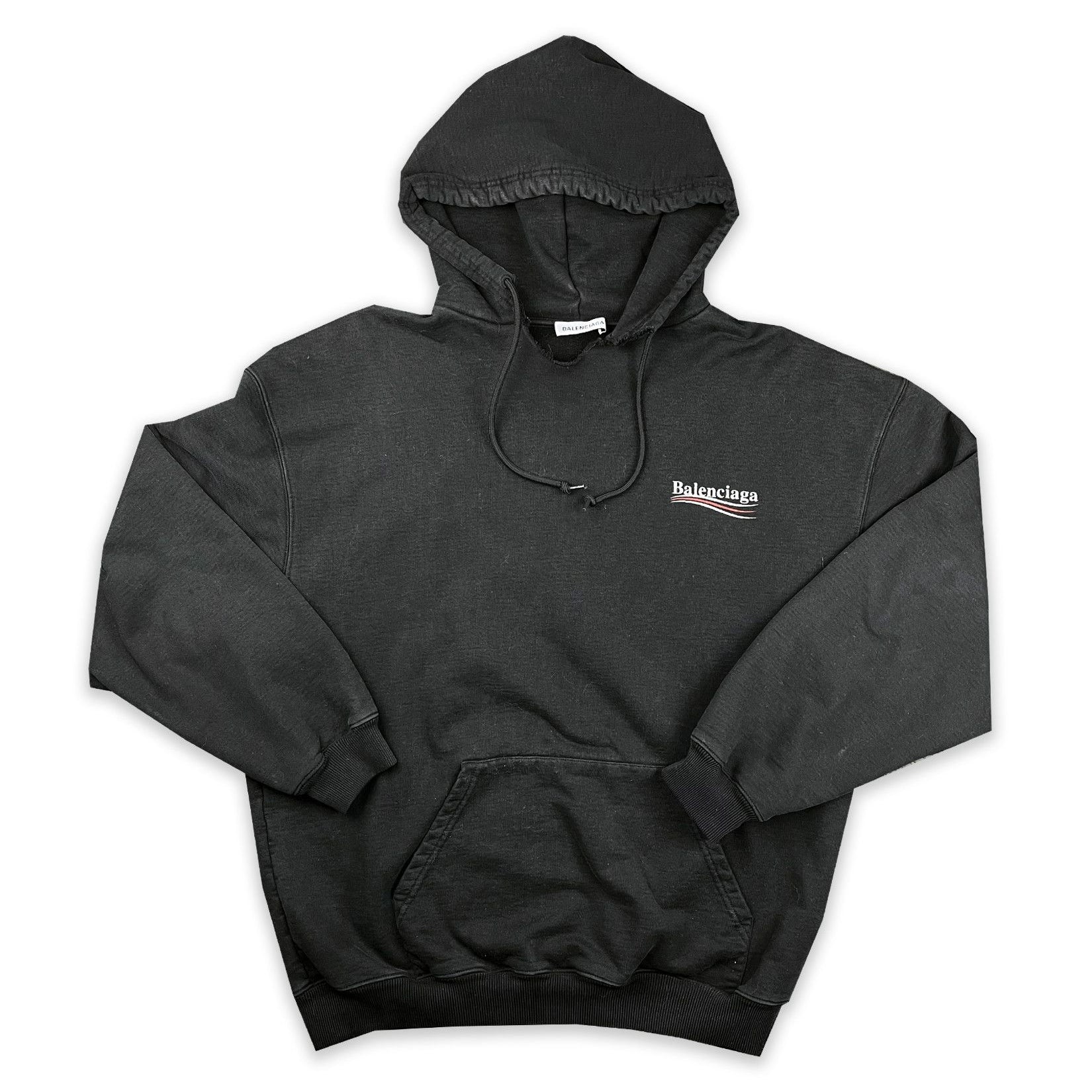 Balenciaga 2017 Campaign Beater Hoodie