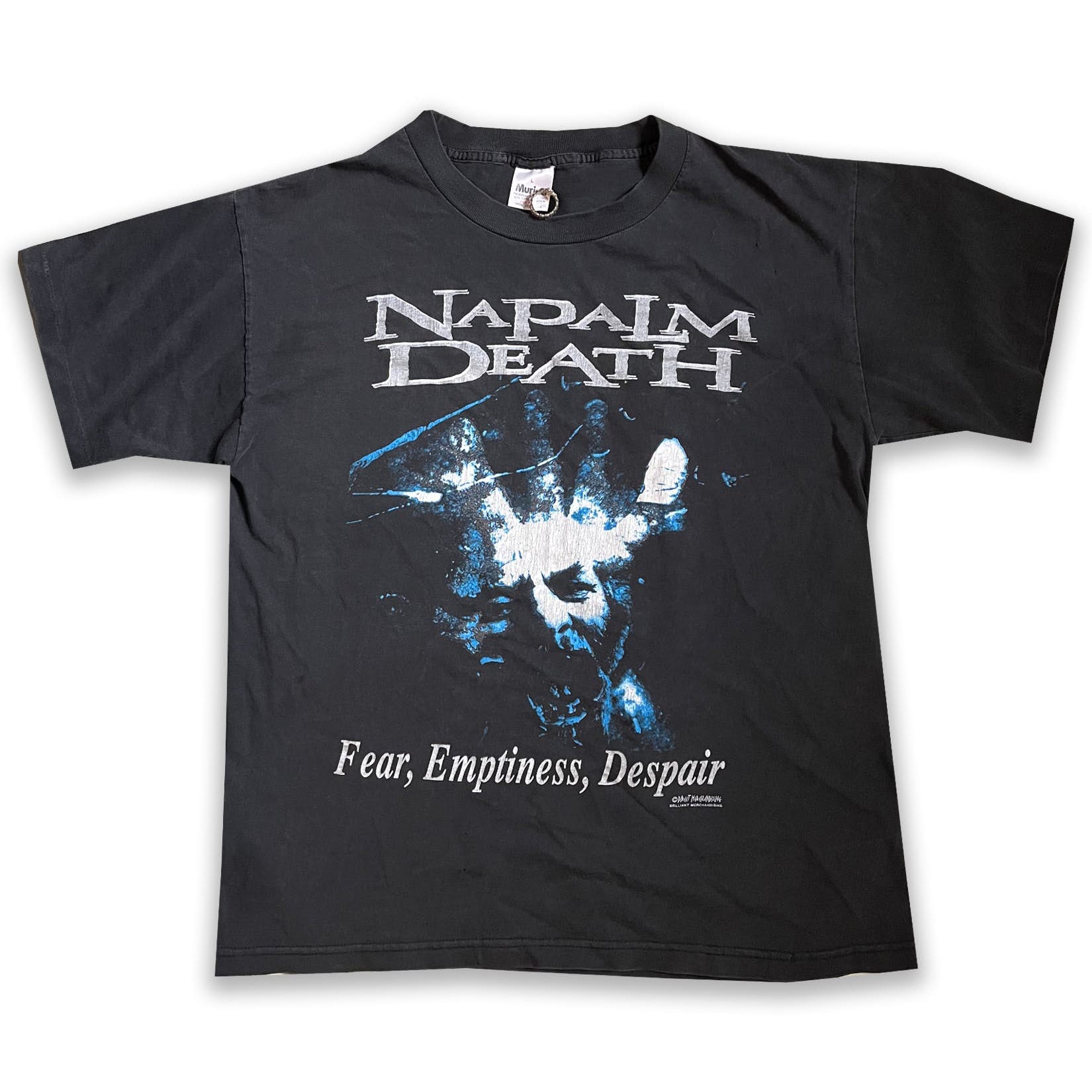 Vintage 1994 Napalm Death "Fear, Emptiness, Despair" Tee