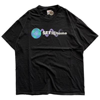 Vintage 1999 SETI@Home SETI Institute Tee