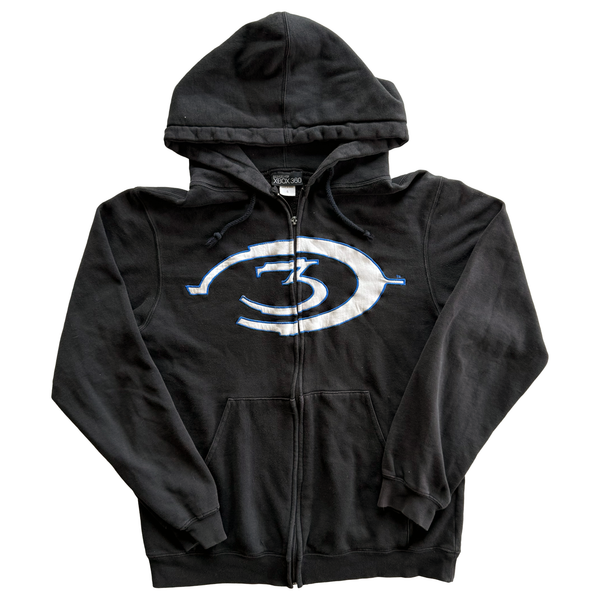 Vintage 2007 Halo 3 Embroidered Logo Hoodie