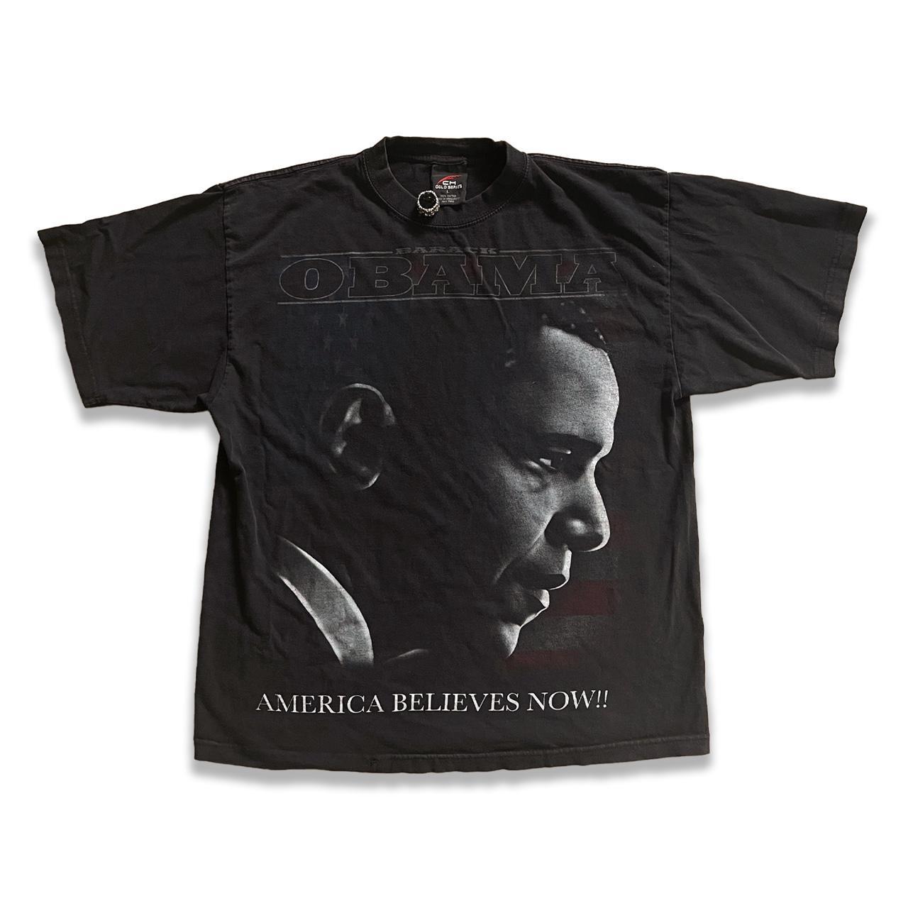 Vintage 2008 Barack Obama Political Tee