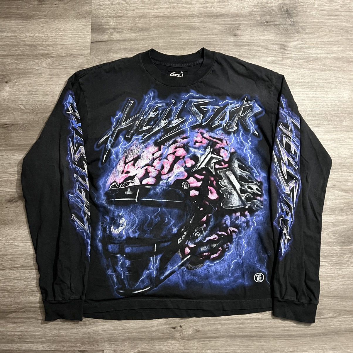 Hellstar SS24 Powered By The Star LS Tee