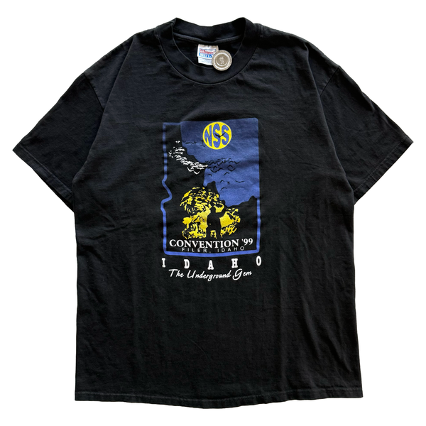 Vintage 1999 National Speleological Society Caves Tee