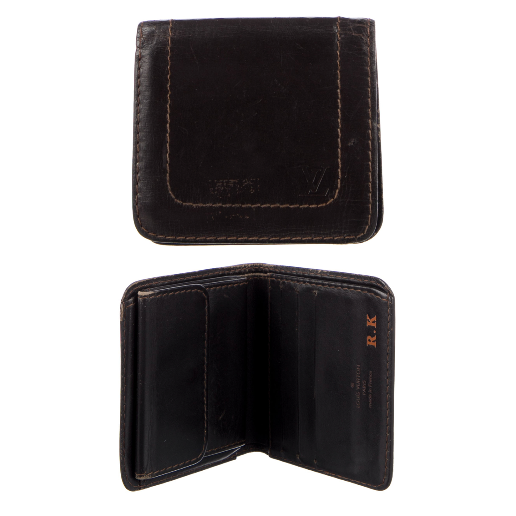 Louis Vuitton 2008 Leather Bifold Wallet