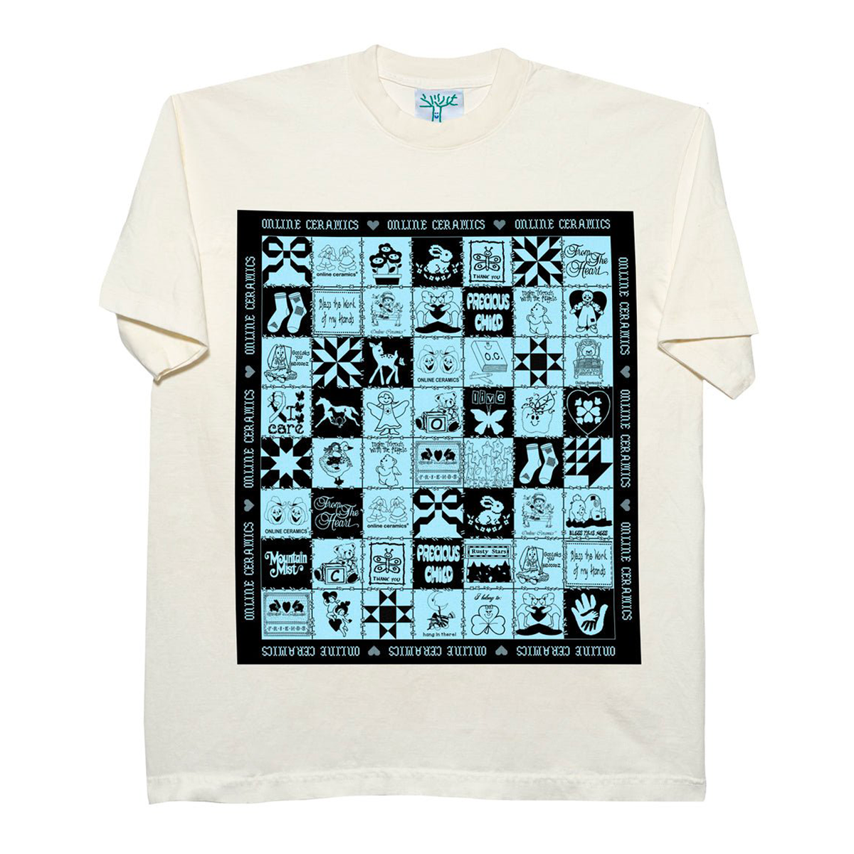Online Ceramics 2023 Mountain Mist Quilt Tee