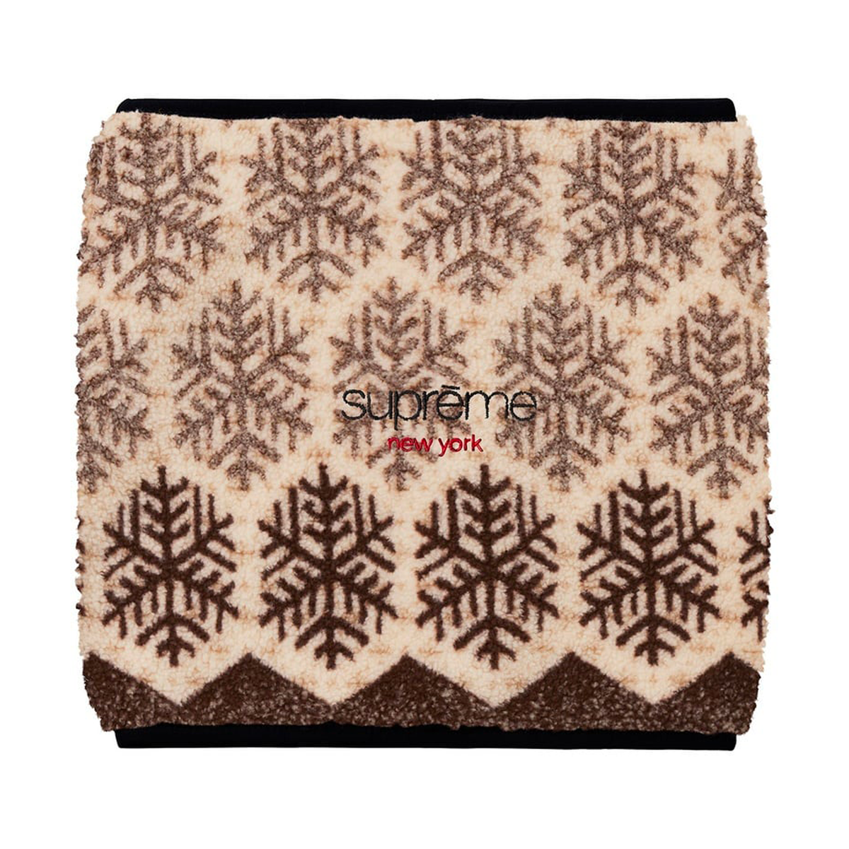 Supreme FW18 Snowflake Neck Gaiter