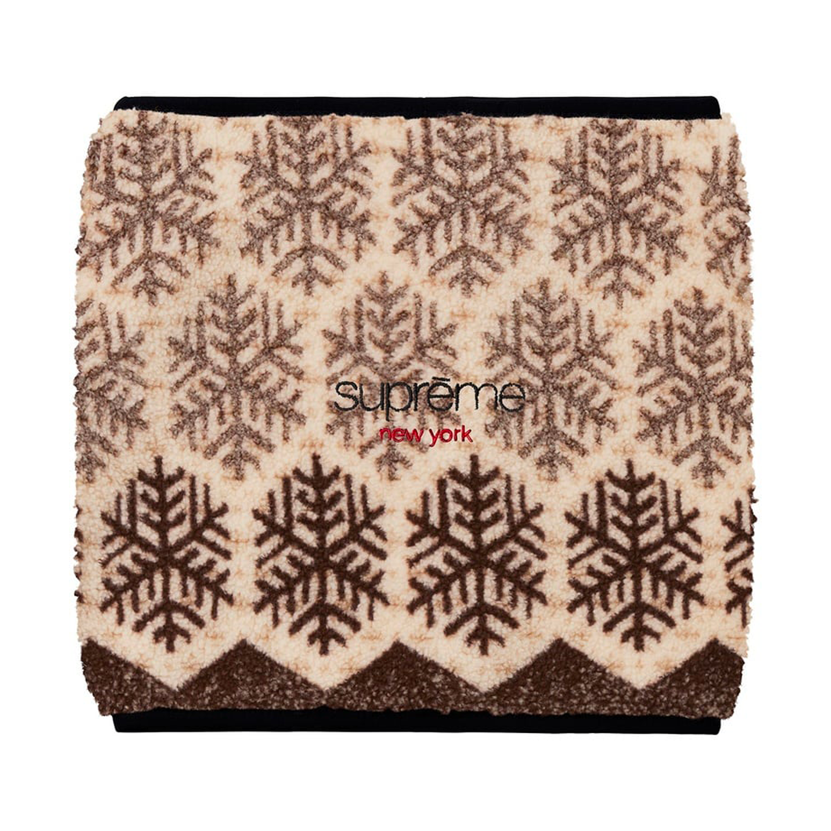 Supreme FW18 Snowflake Neck Gaiter