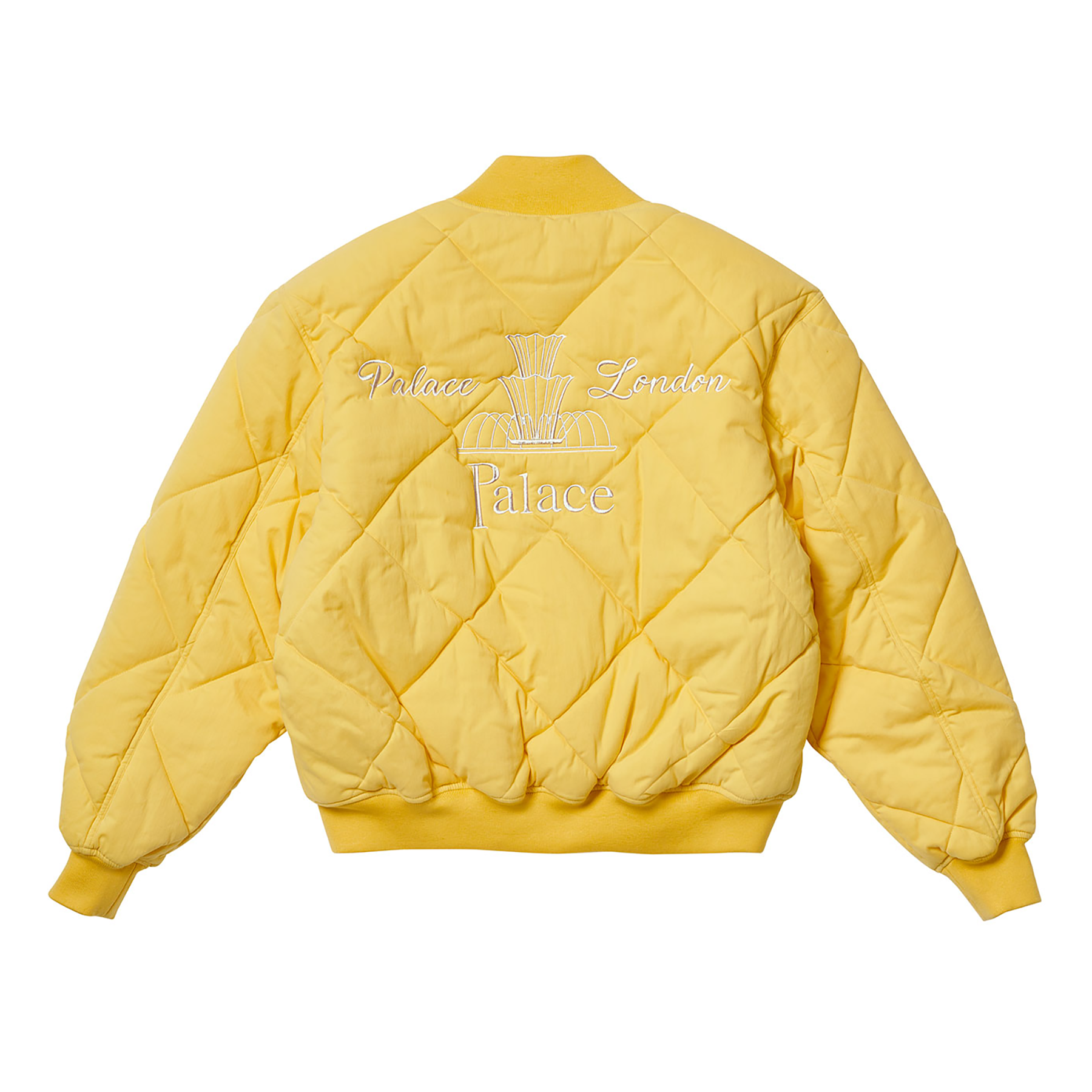 Palace SS21 London Fountain Diamond Quilted Bomber Jacket