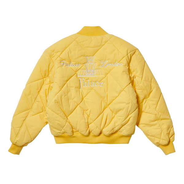 Palace SS21 London Fountain Diamond Quilted Bomber Jacket