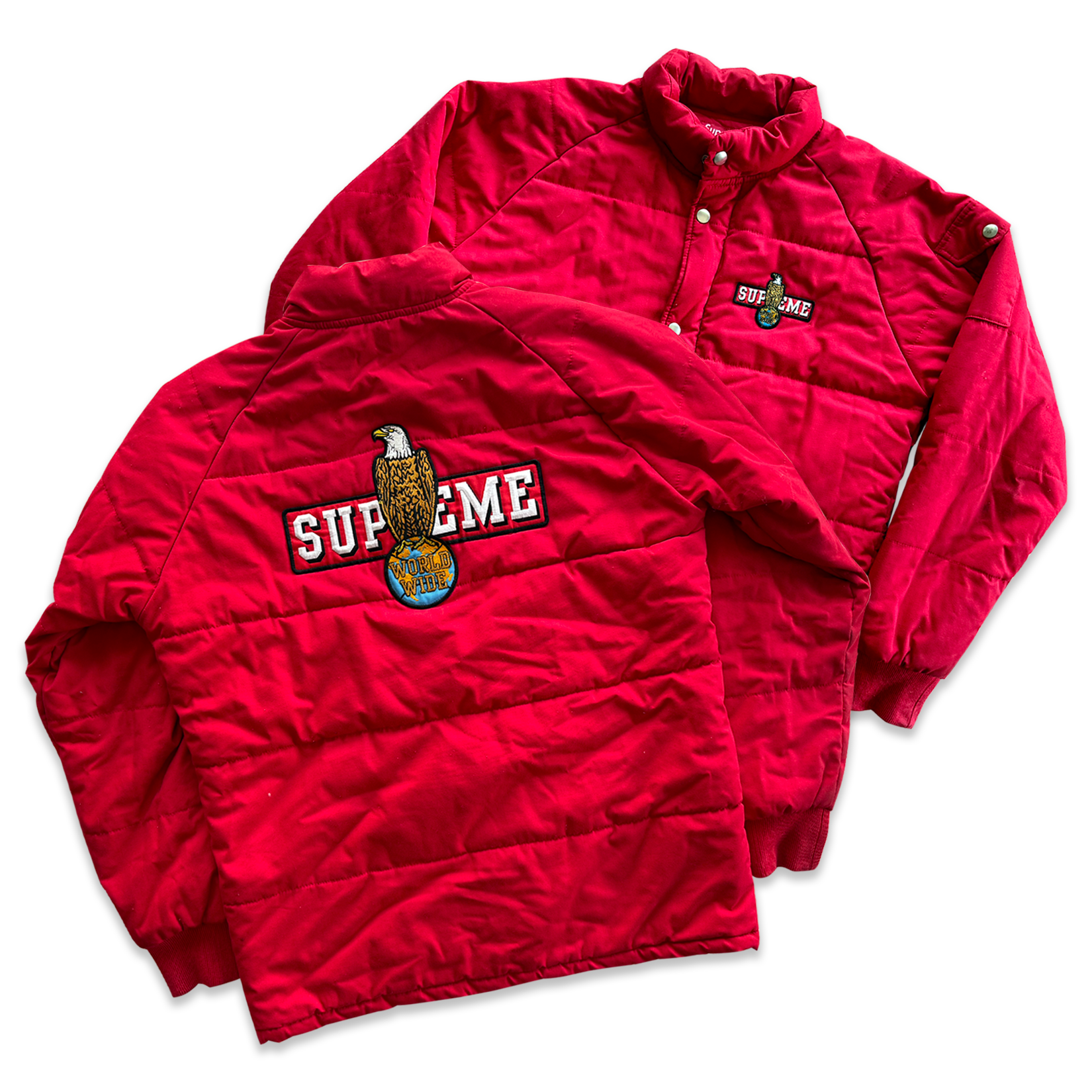 Supreme FW12 Mechanics Puffy Jacket