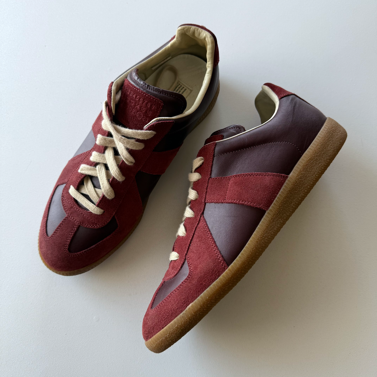 Maison Margiela 2015 Burgundy Oxblood GATs