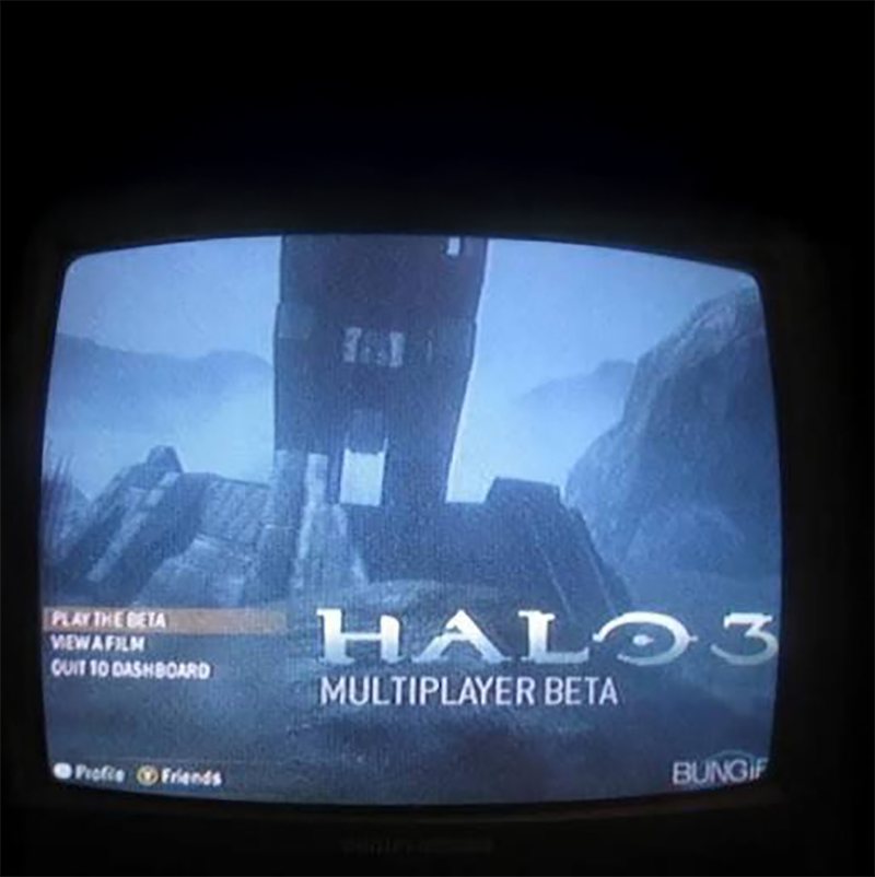 Vintage 2007 Halo 3 Beta Tester Tee