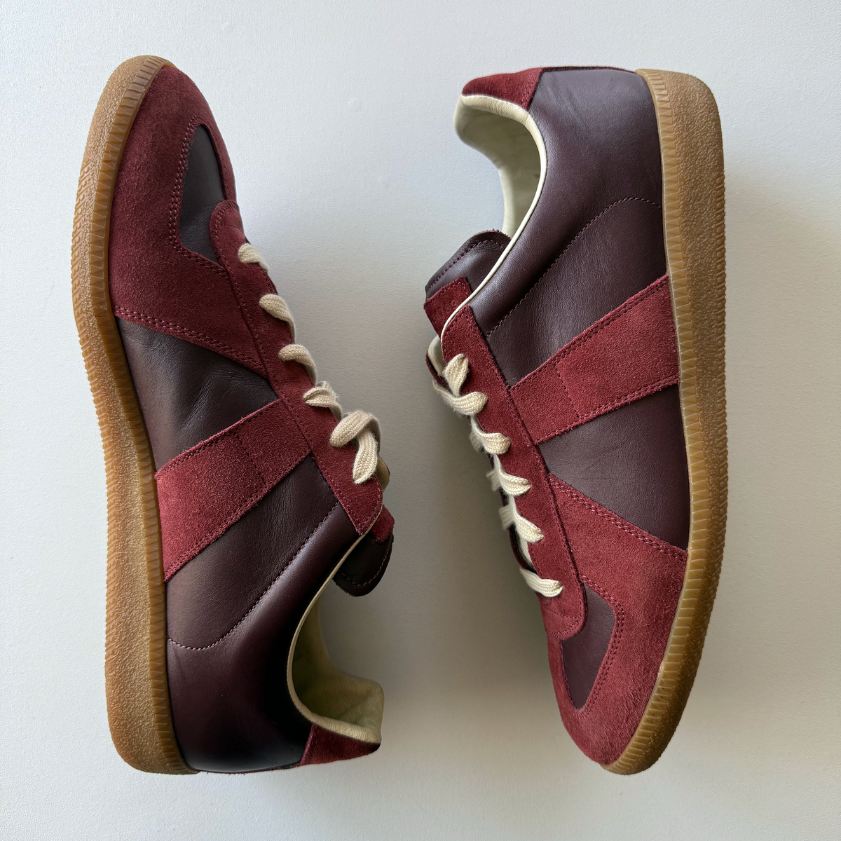 Maison Margiela 2015 Burgundy Oxblood GATs