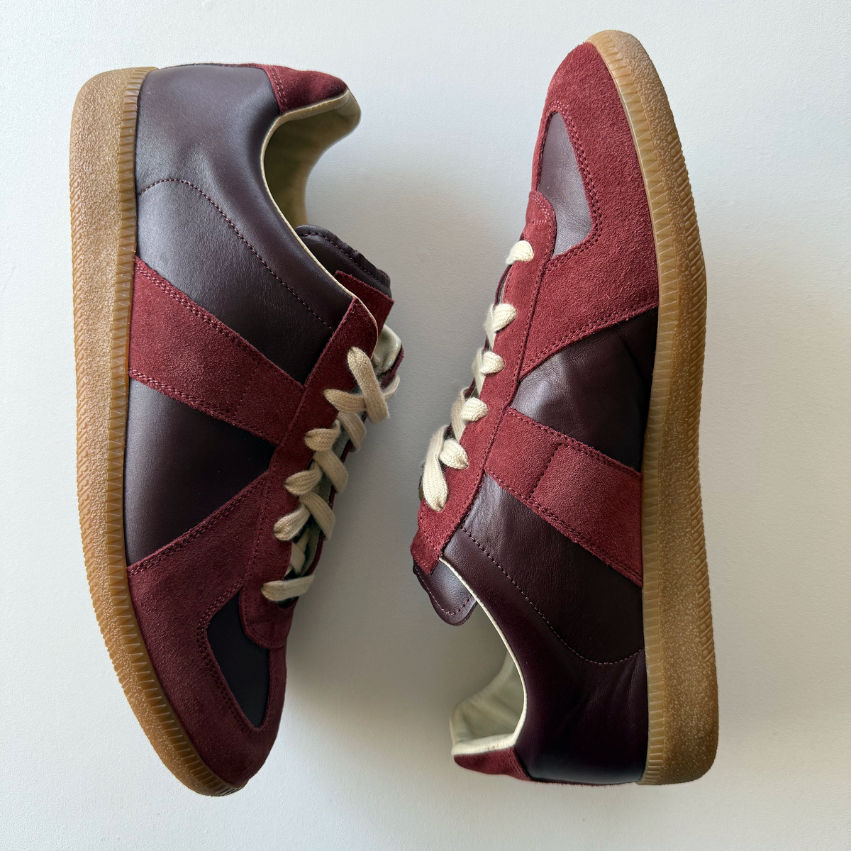 Maison Margiela 2015 Burgundy Oxblood GATs