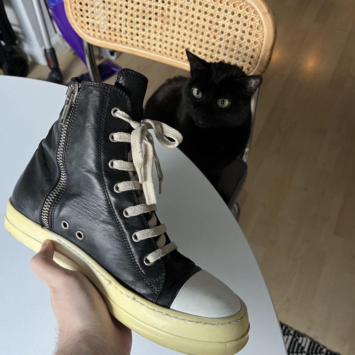 Rick Owens 2017 Mainline High Top Ramones